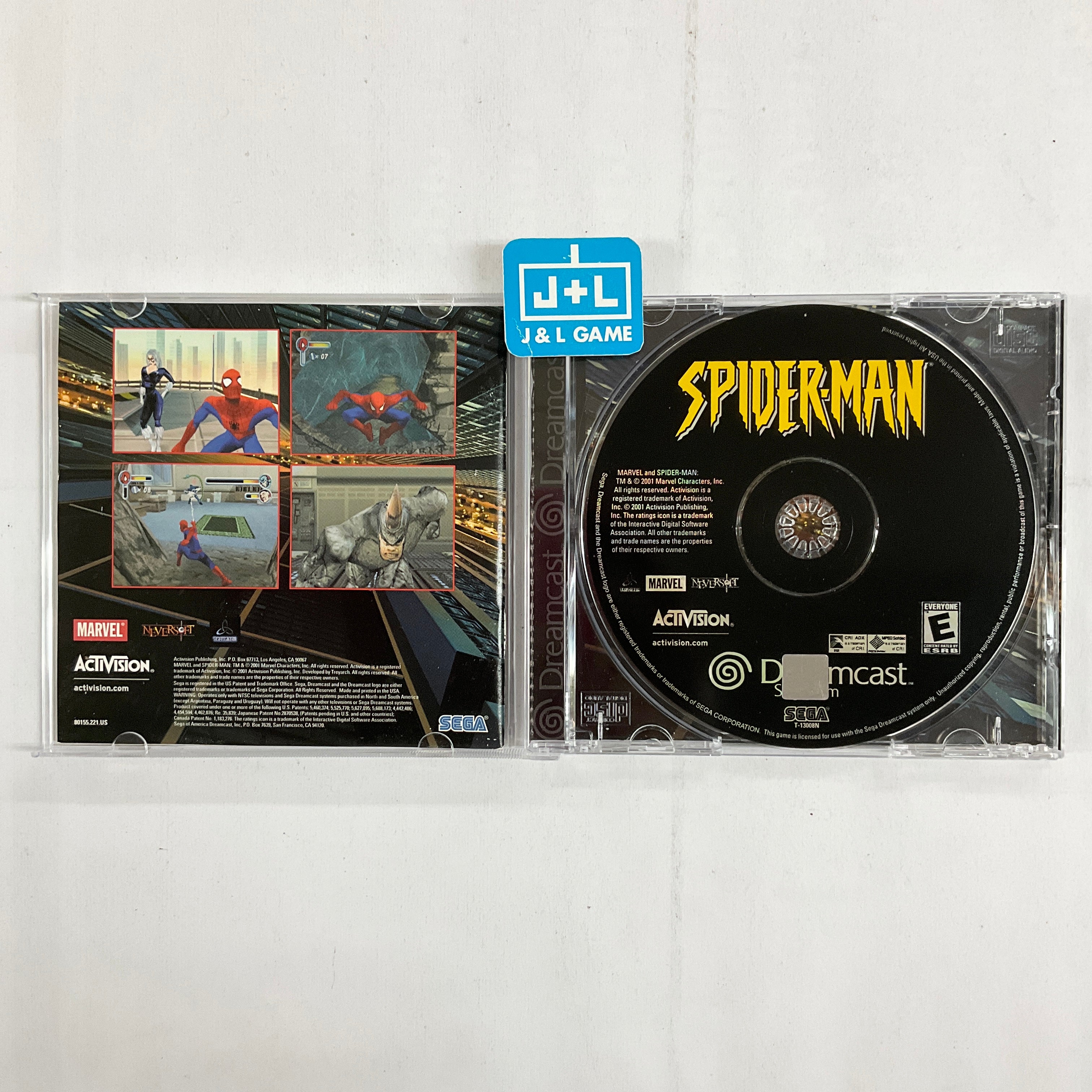 Spiderman for Sega outlet Dreamcast