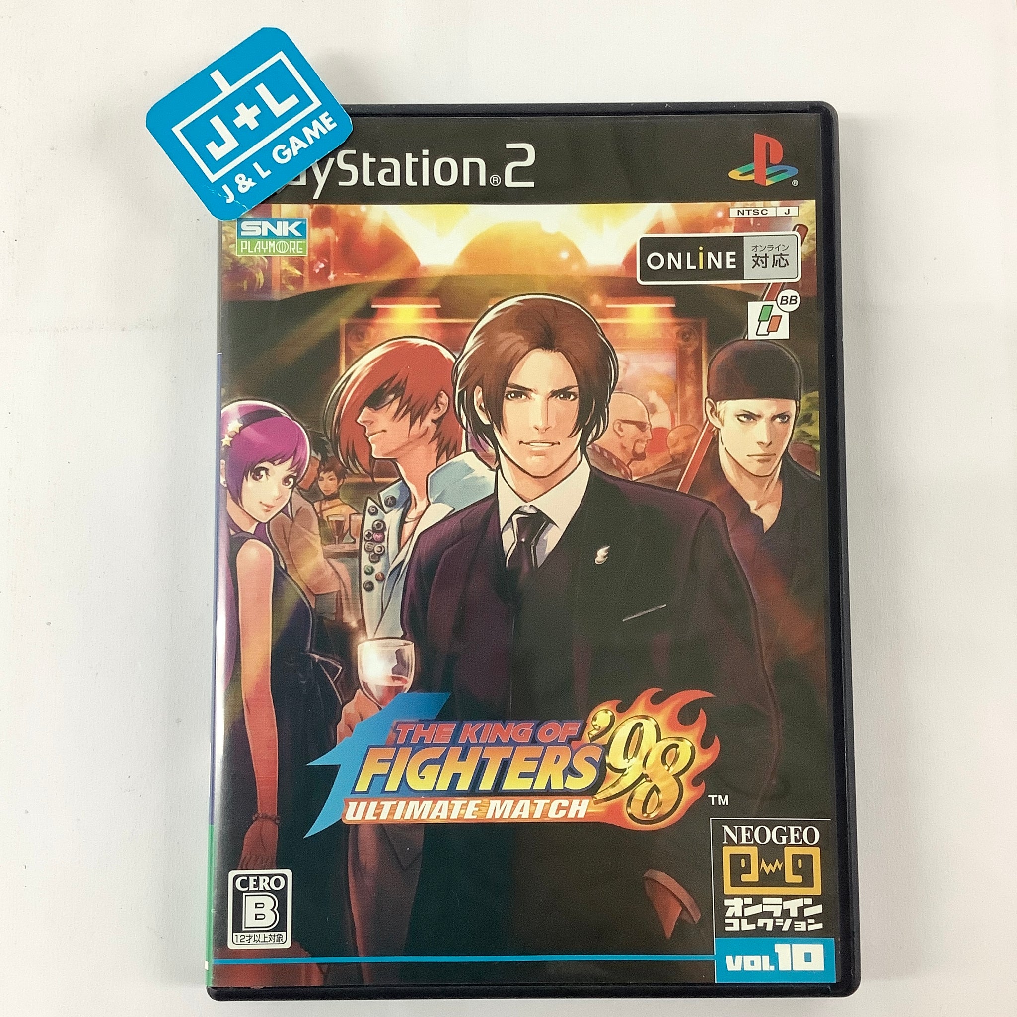 The King of Fighters 2002 PS2 PlayStation2 JAPAN ver Need Japan  console【ship fro