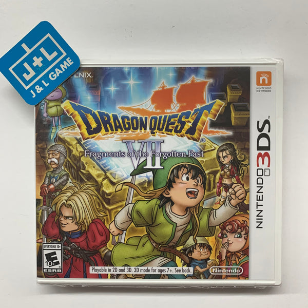 Dragon Quest VII Fragments of the Forgotten fashion Past for Nintendo 3DS