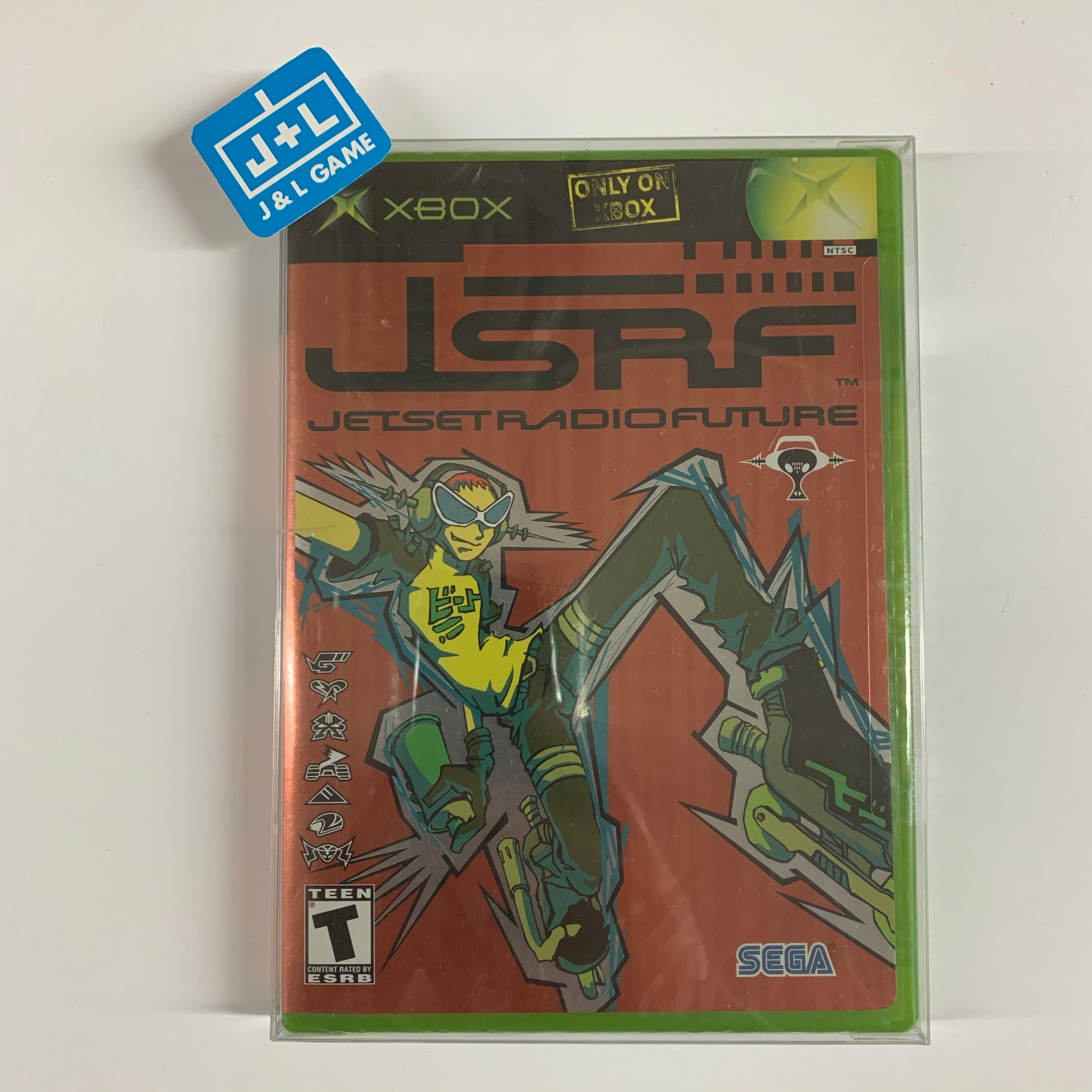 JSRF Jet Set Radio Future for Xbox Original deals Complete