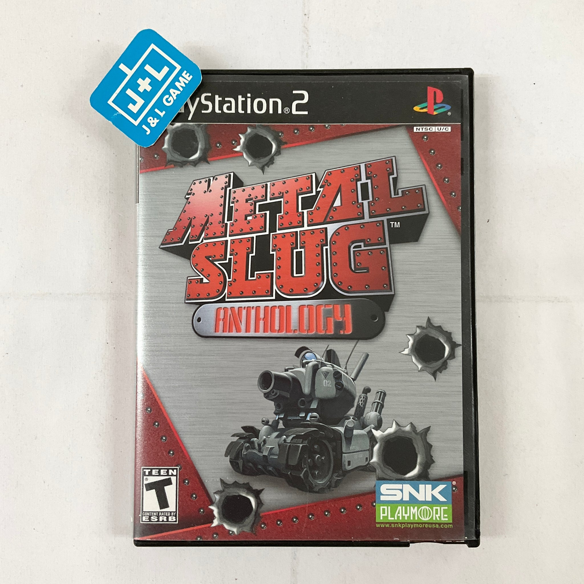 Metal Slug Anthology ROM, PS2 Game