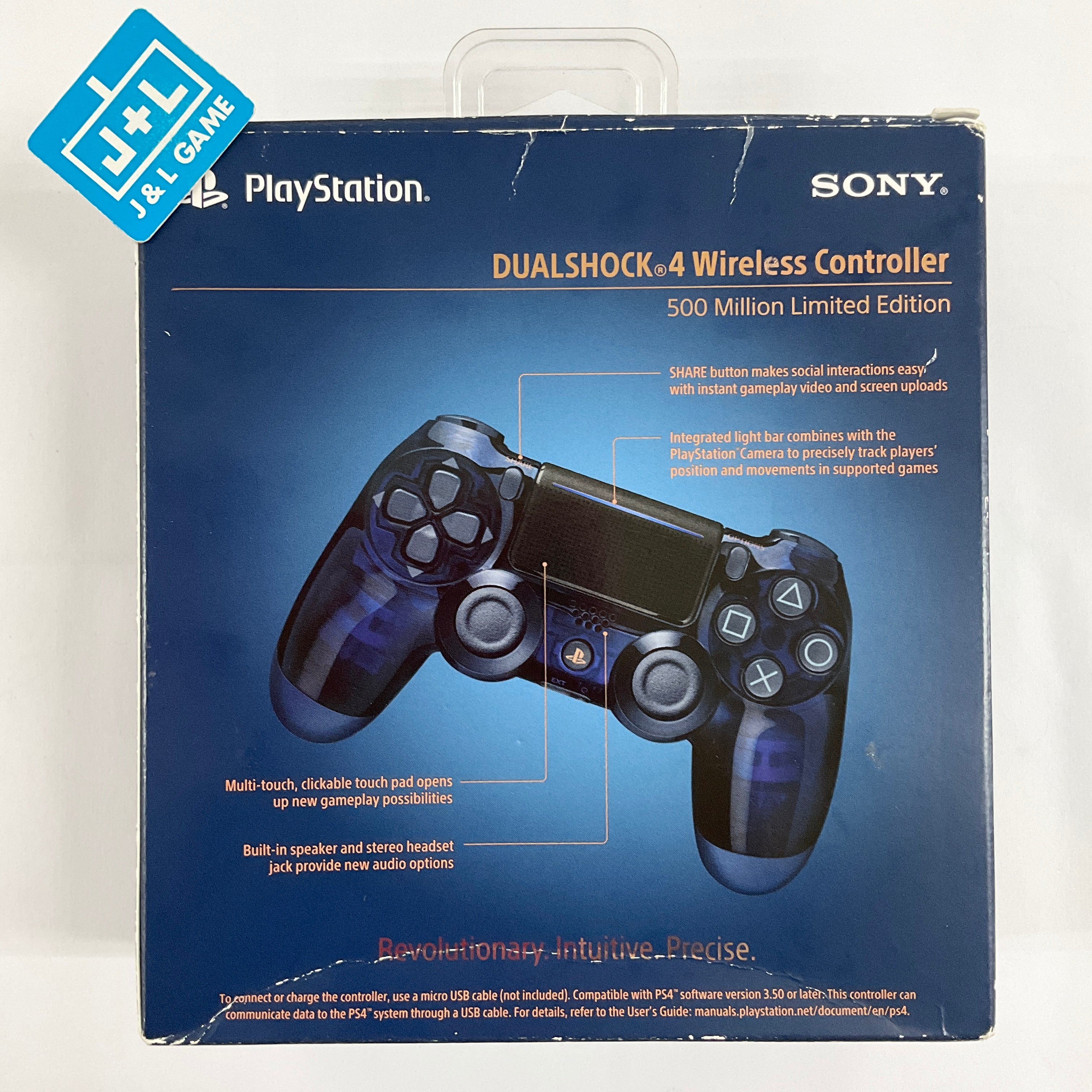 Ps4 dualshock controller 500 deals million limited edition