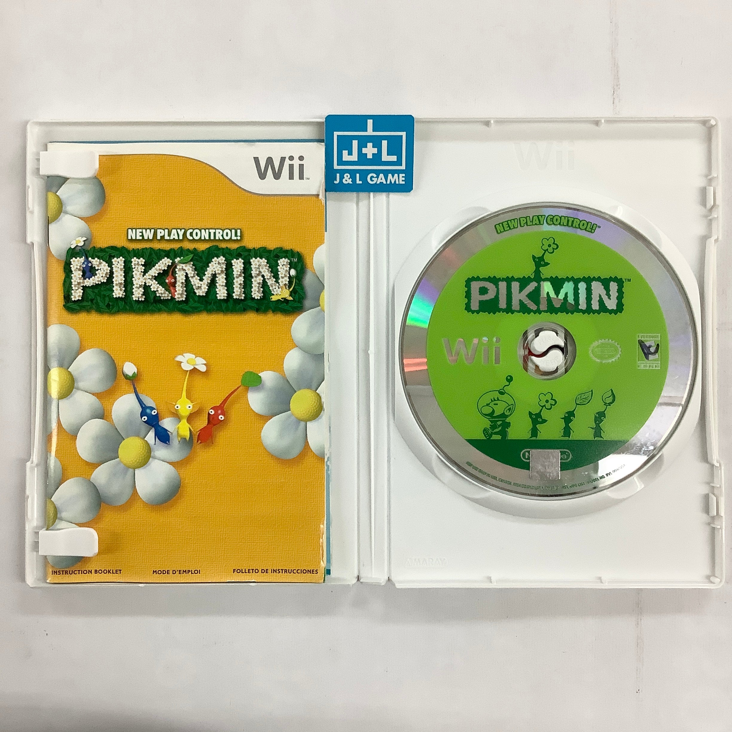 New Play Control Pikmin for Nintendo Wii outlet