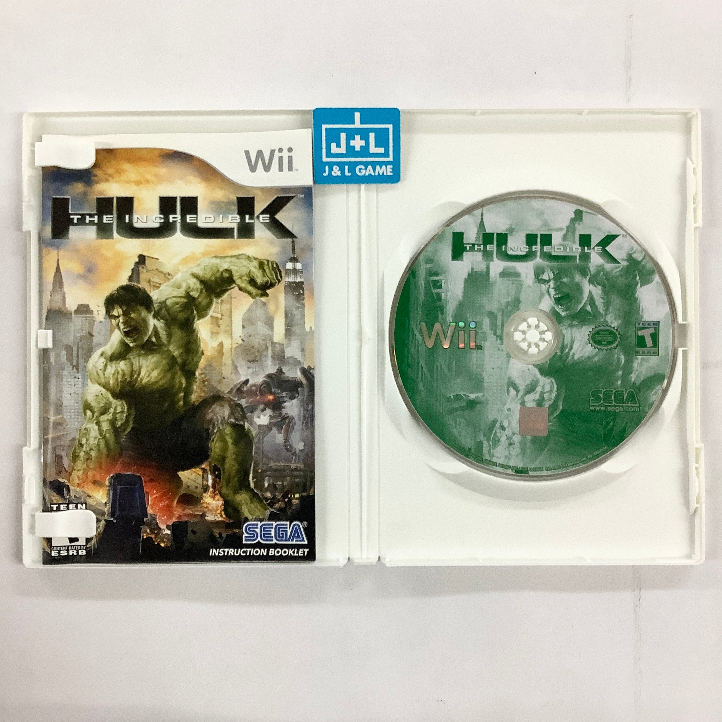 The Incredible Hulk - Nintendo Wii [Pre-Owned]