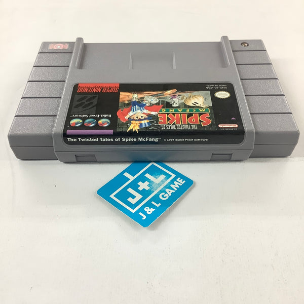 The Twisted Tales of Spike McFang - (SNES) Super Nintendo [Pre-Owned ...