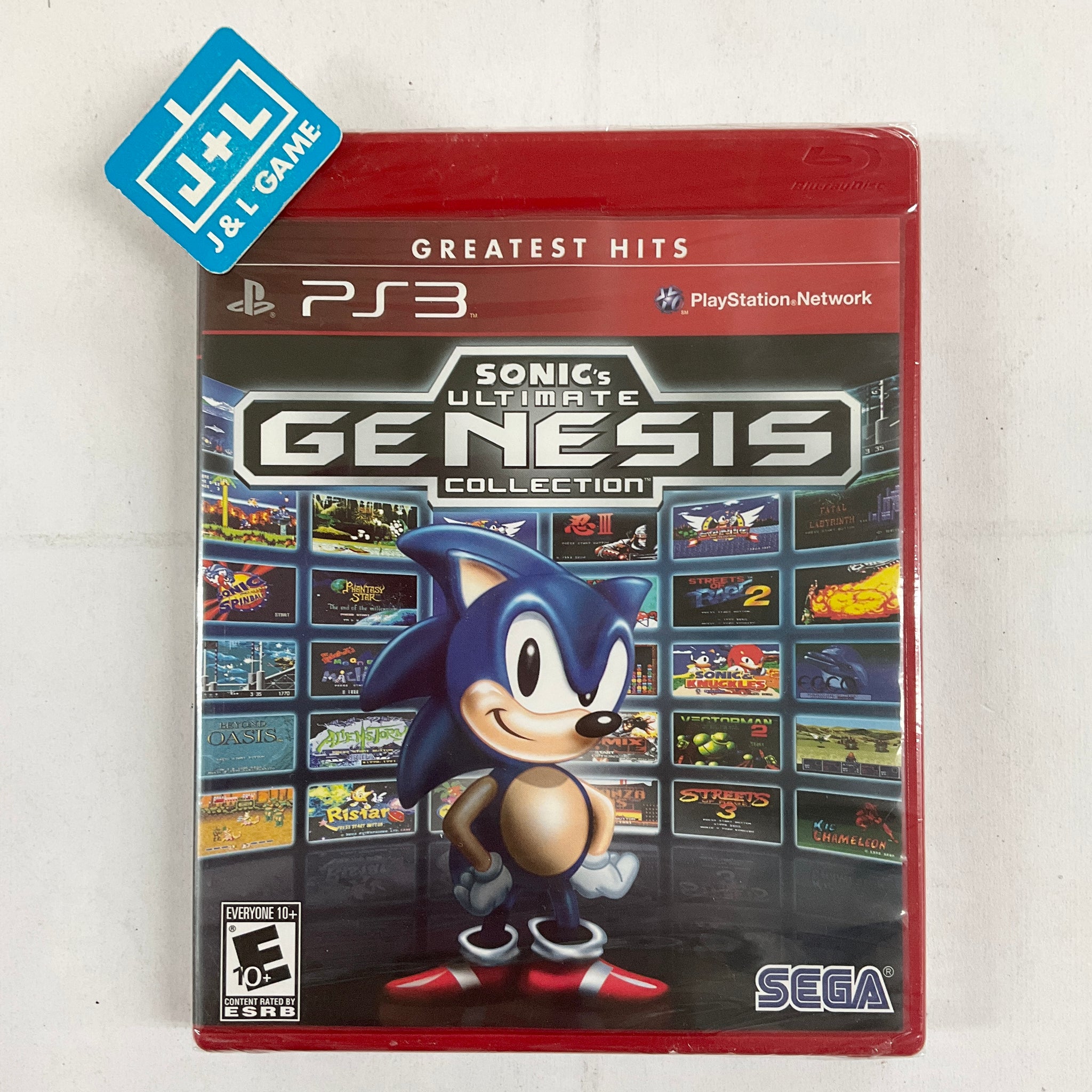 Sonic's Ultimate Genesis Collection (Greatest Hits) - (PS3