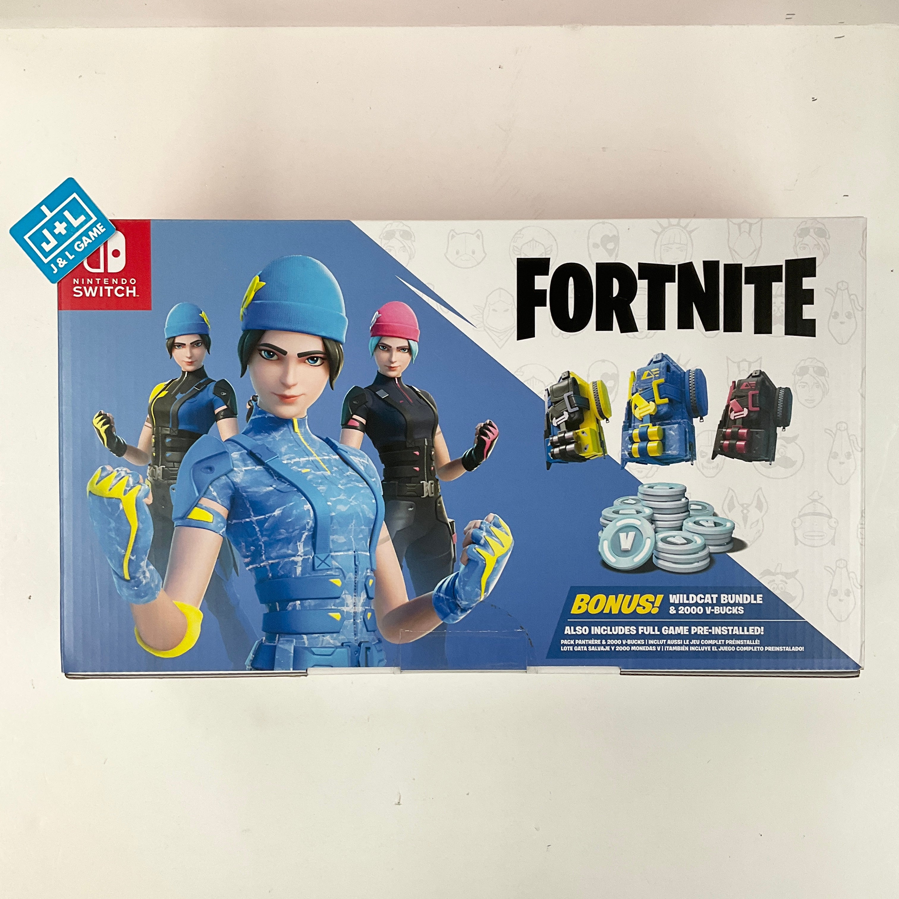 Fortnite wildcat nintendo 2024 switch dock