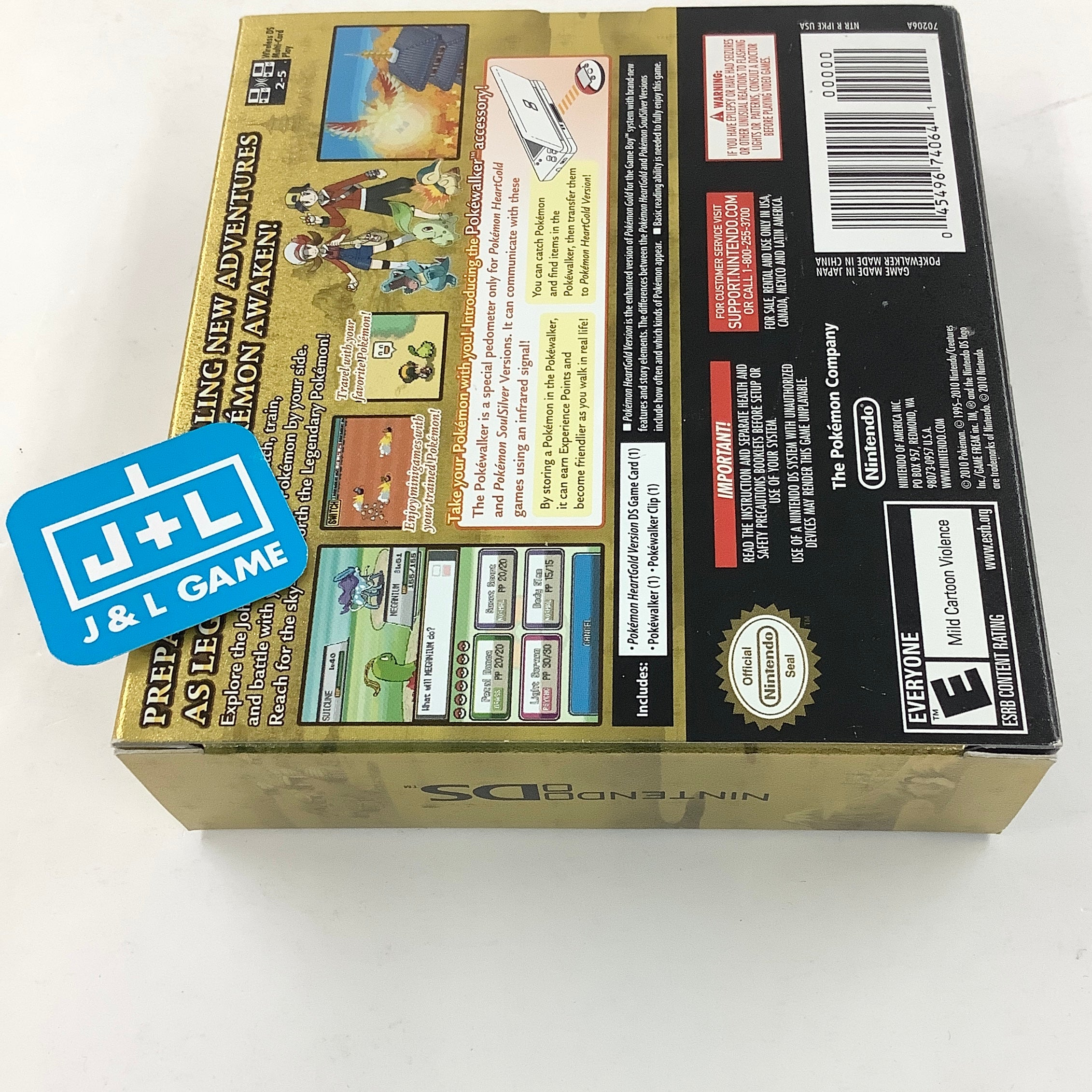 Pokemon HeartGold Version sale for Nintendo DS