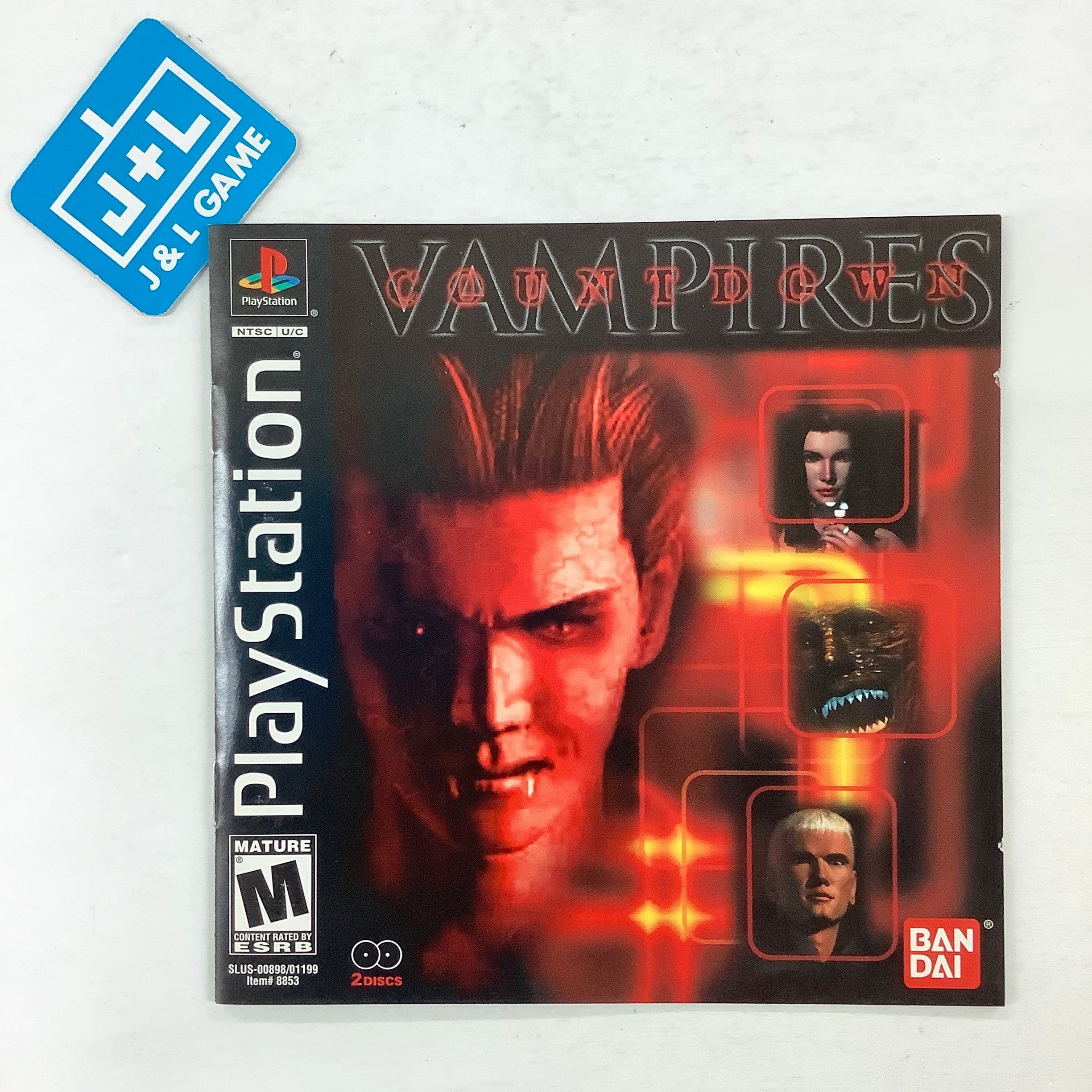 Countdown Vampires For store Playstation 1