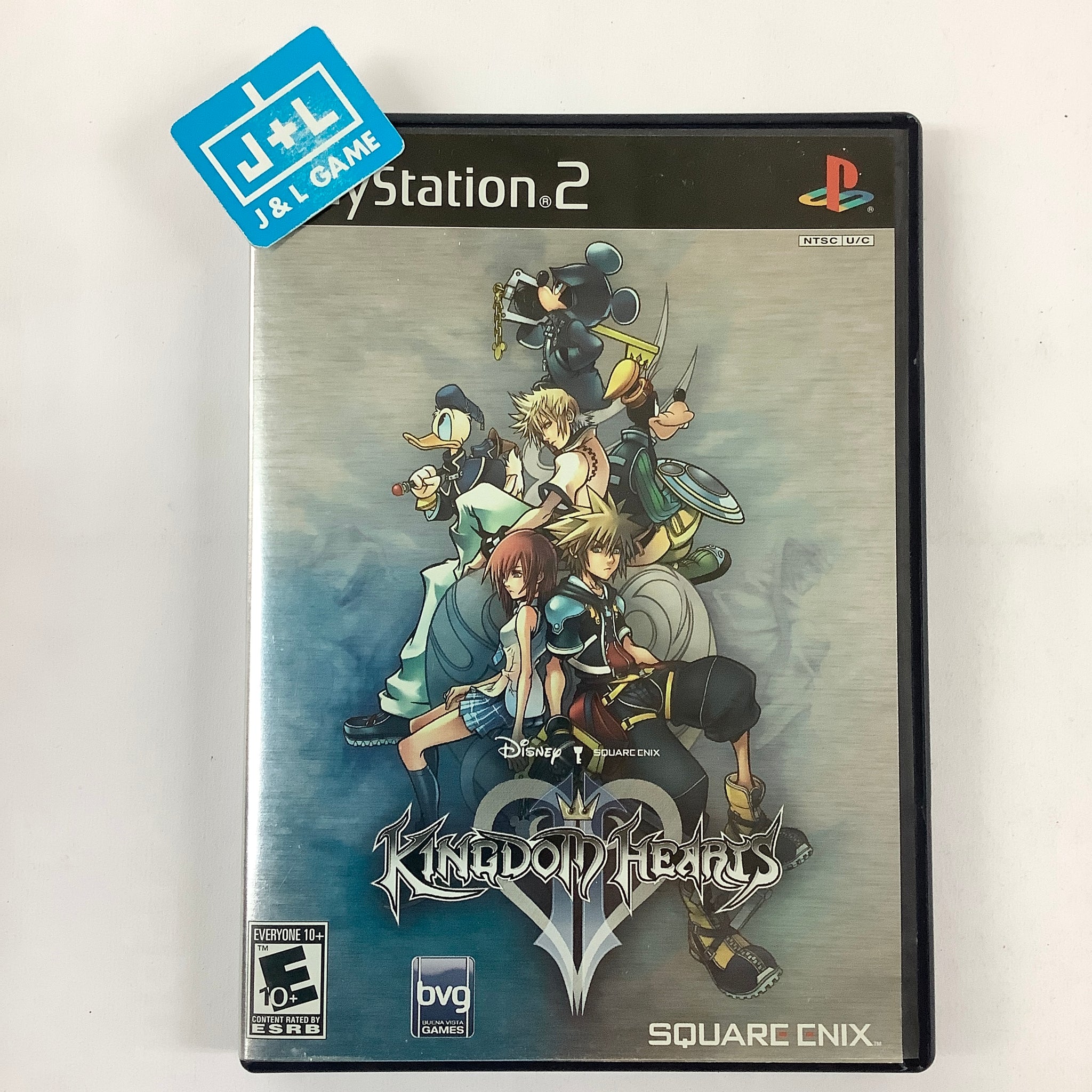 Kingdom Hearts II - Game PLAYSTATION 2 PS2 Complete Tbe