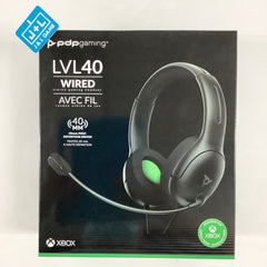 PDP GAMING LVL40 WIRED STEREO GAMING HEADSET: WHITE - XBS, XB1