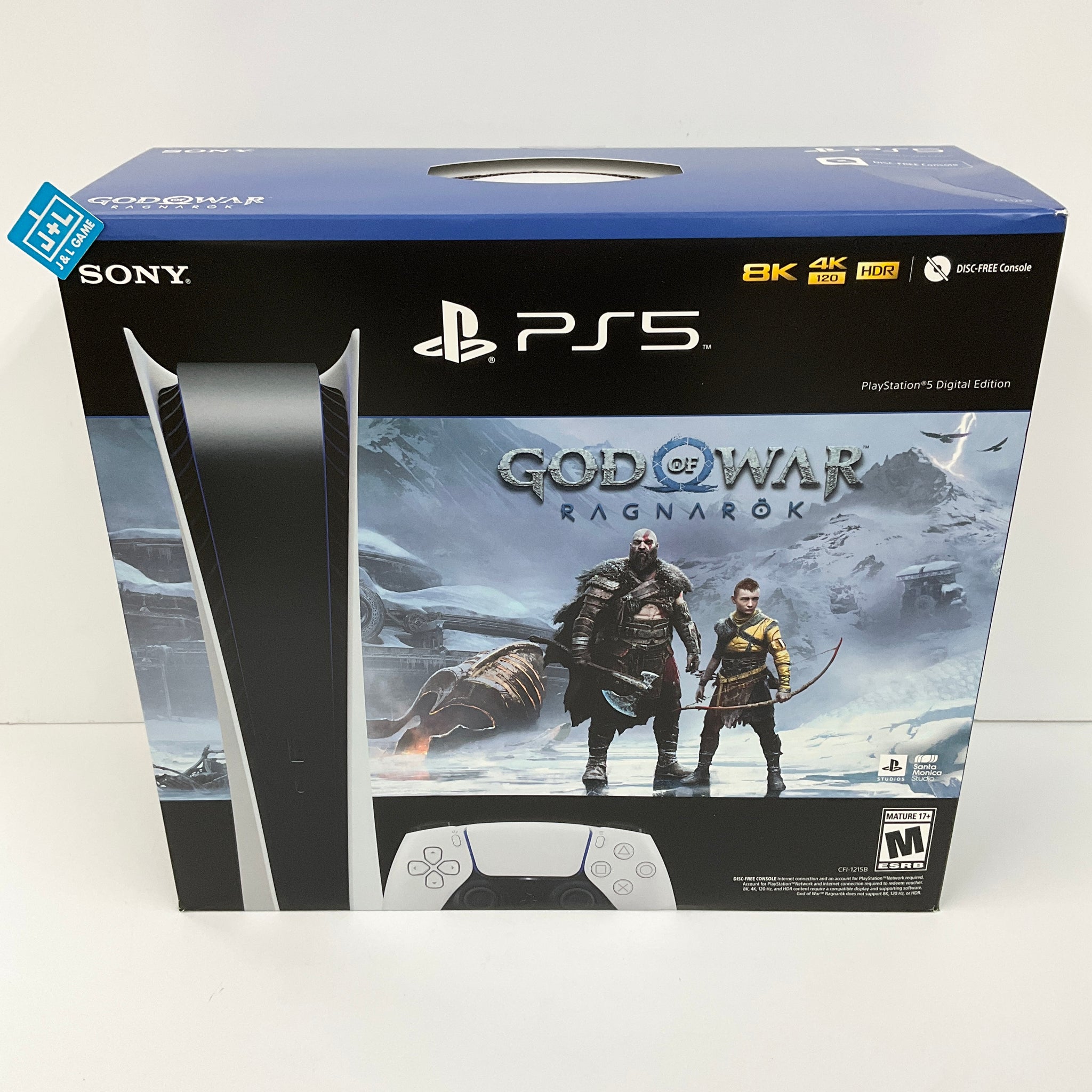 SONY PlayStation 5 Digital Edition Console (God of War Ragnarok