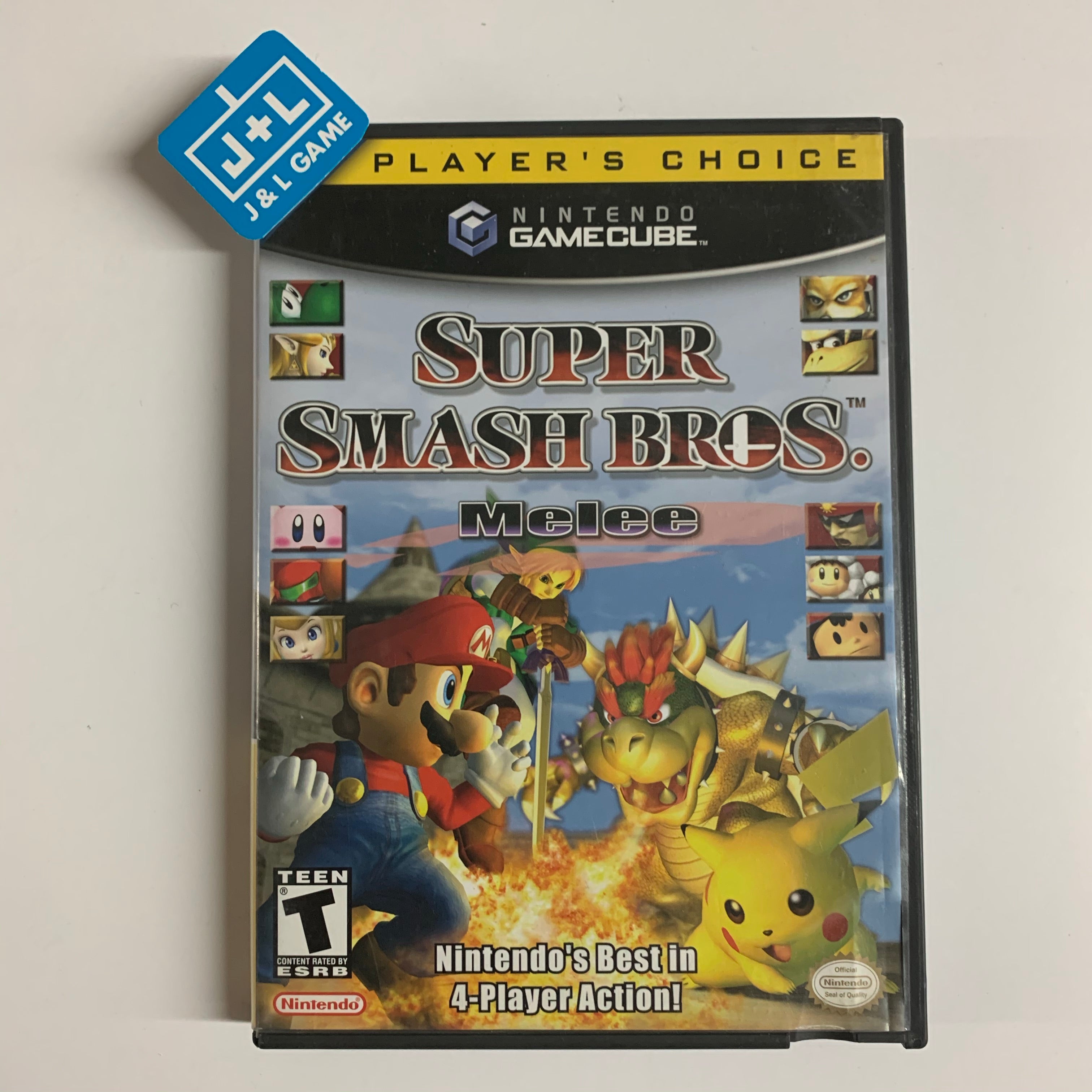 Super Smash Bros. Melee (Player's Choice) - (GC) GameCube [Pre-Owned ...