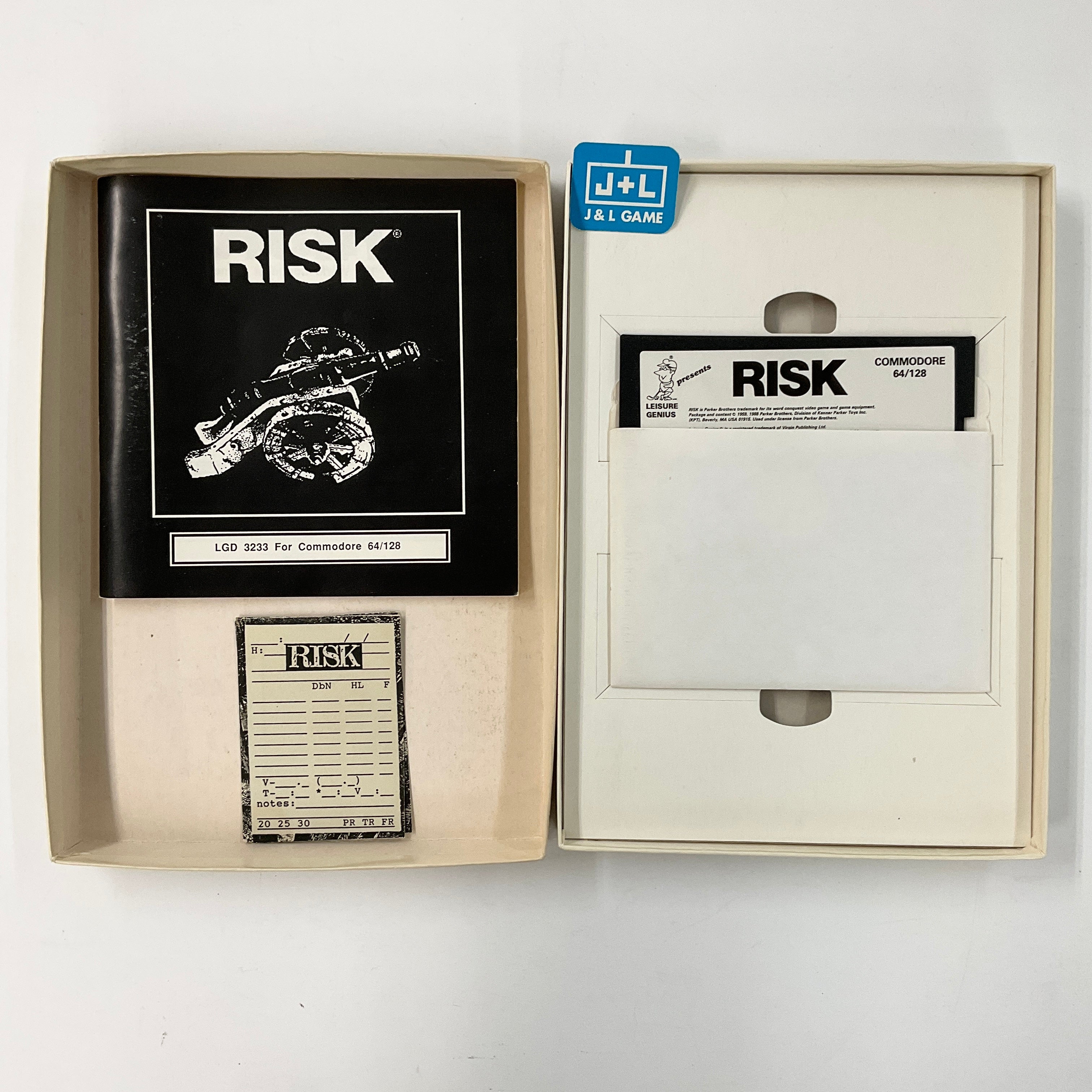 The Computer Edition of Risk: The World Conquest Game - (C64) Commodore 64 [Pre-Owned] Video Games Nintendo   