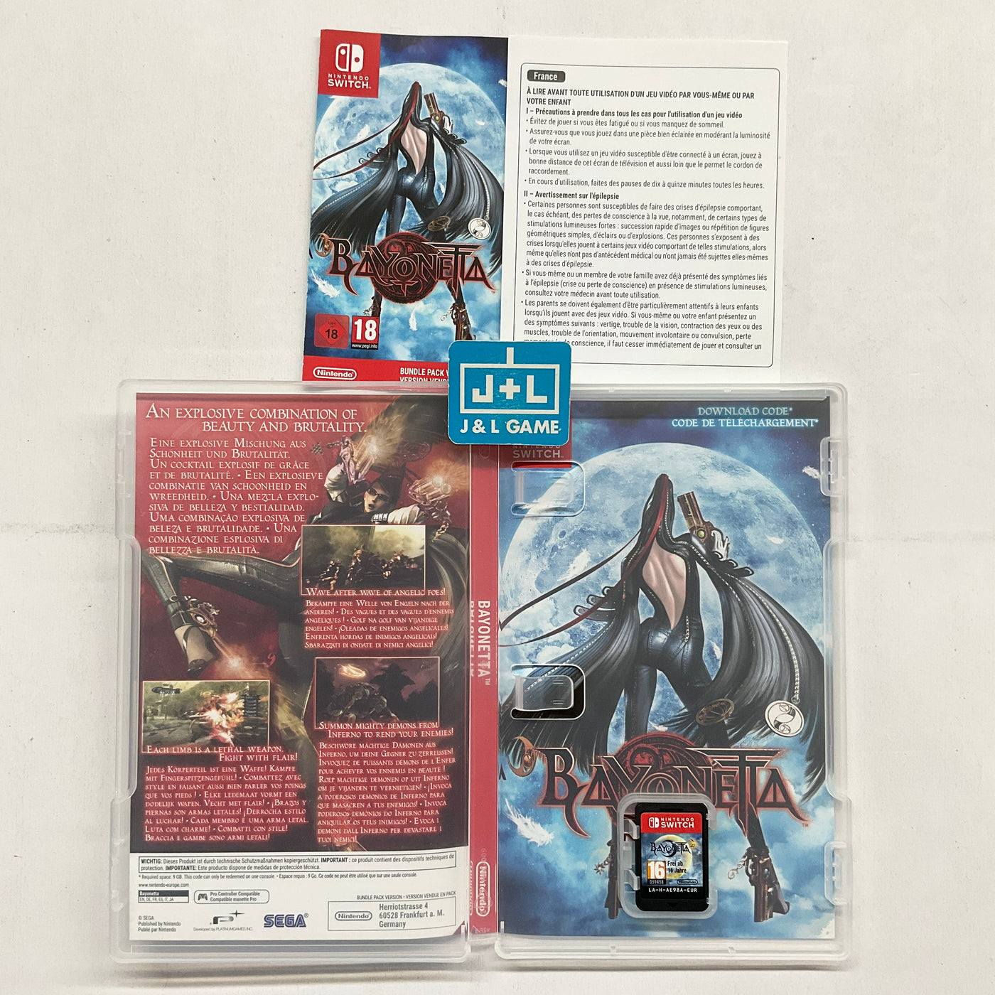 Bayonetta Nonstop Climax Edition Switch (Japanese Edition)