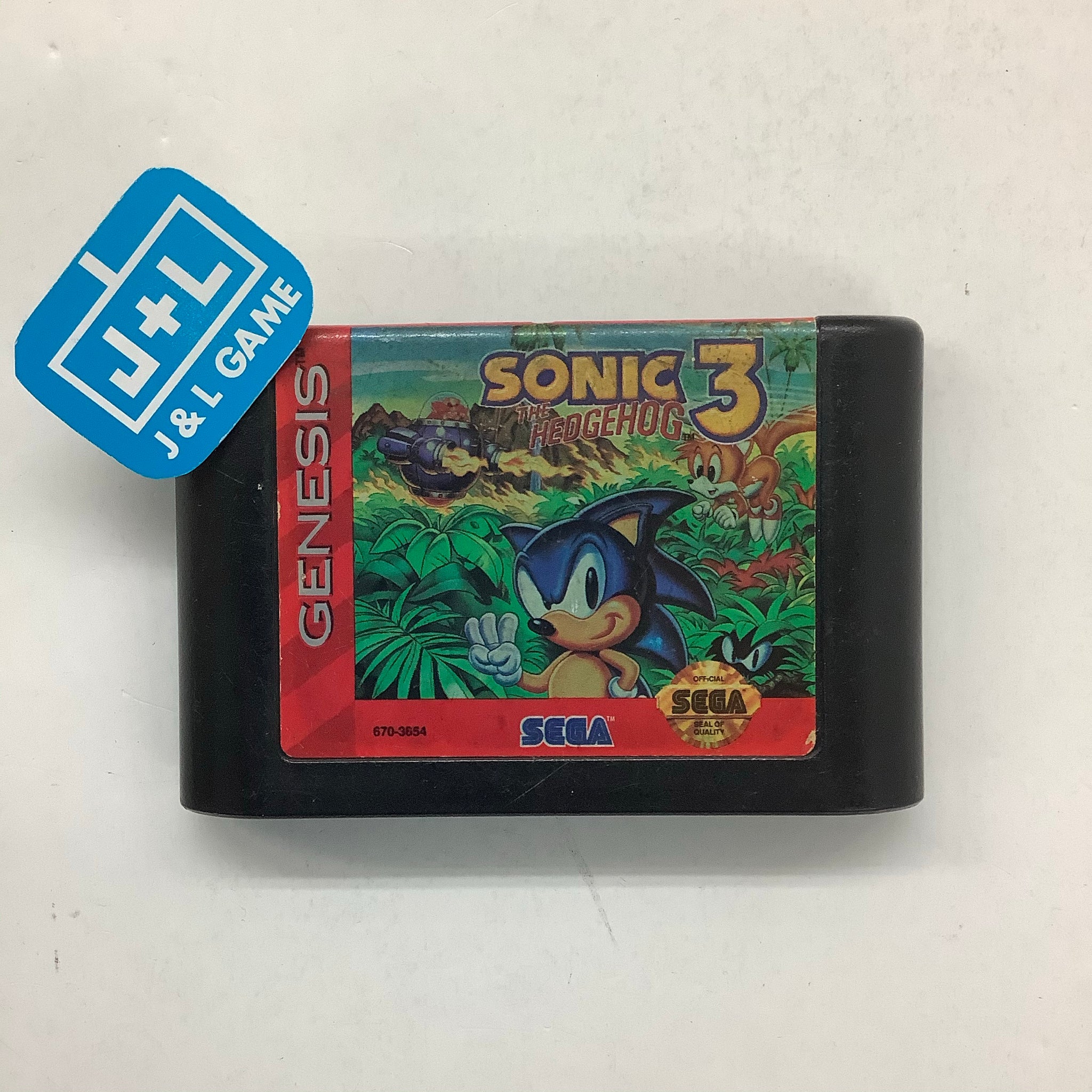 SEGA Genesis Game Sonic The Hedgehog 3 - Cartridge Only Classic