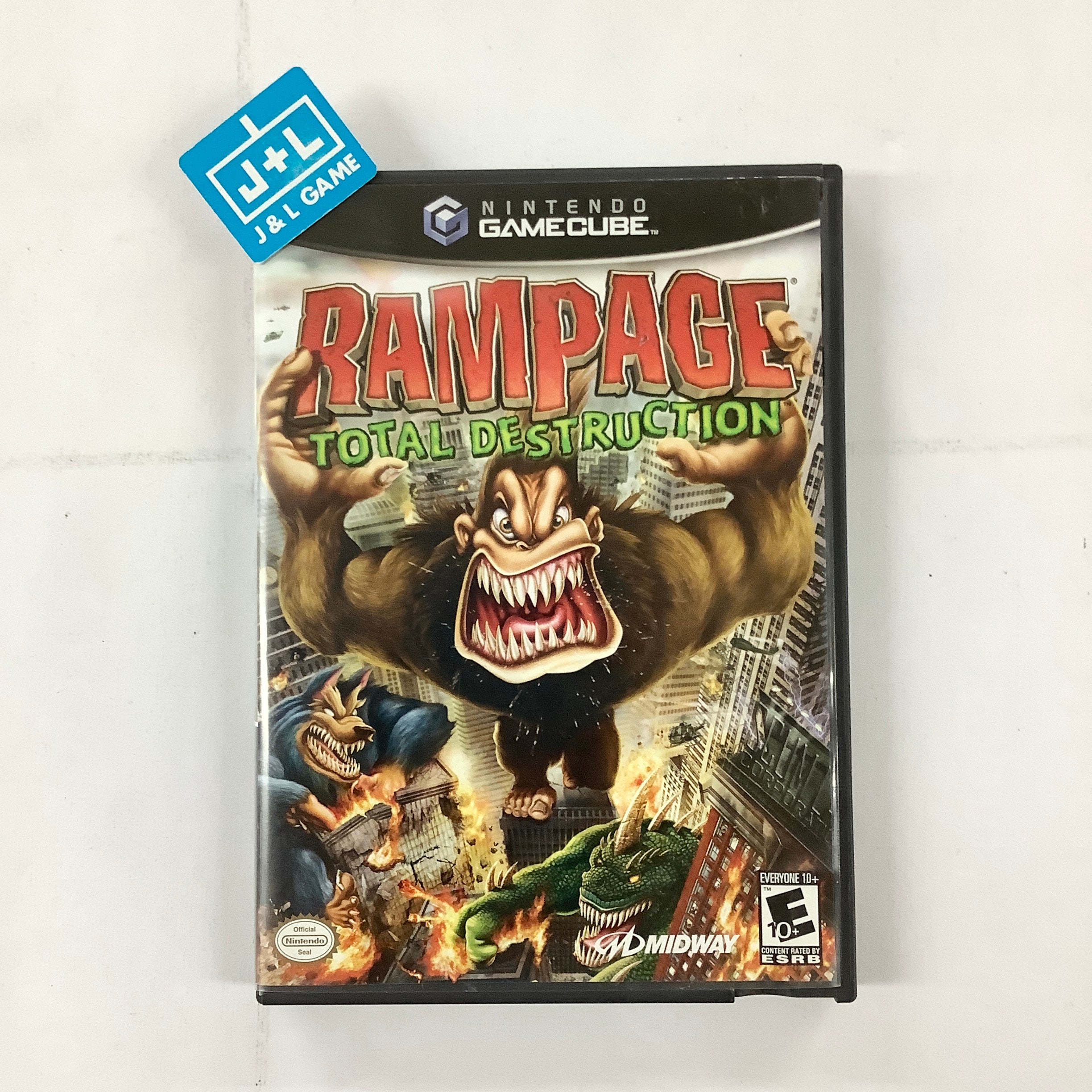 Rampage: Total Destruction - (GC) GameCube [Pre-Owned] Video Games Midway   