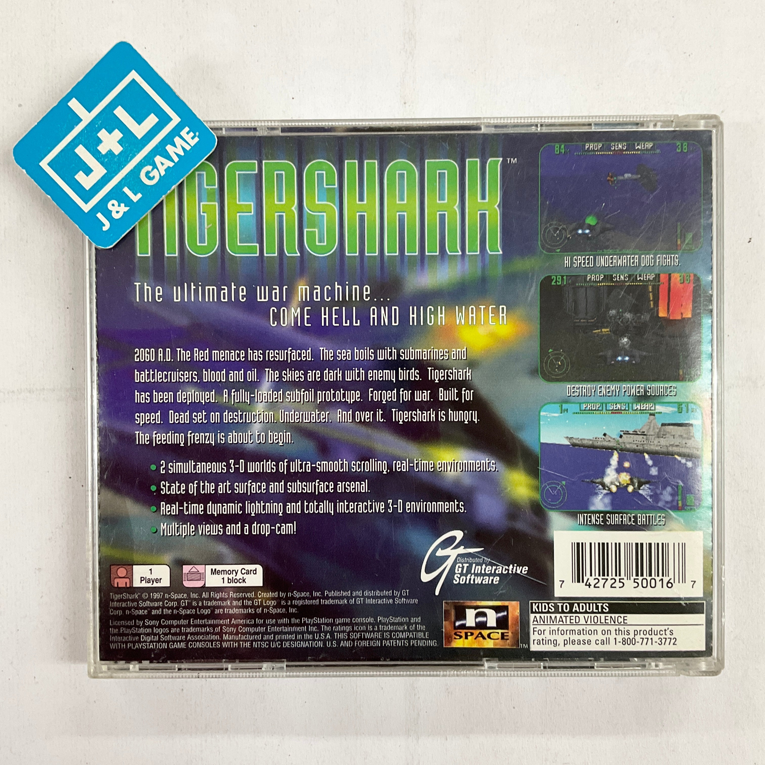 Tigershark ps1 sale