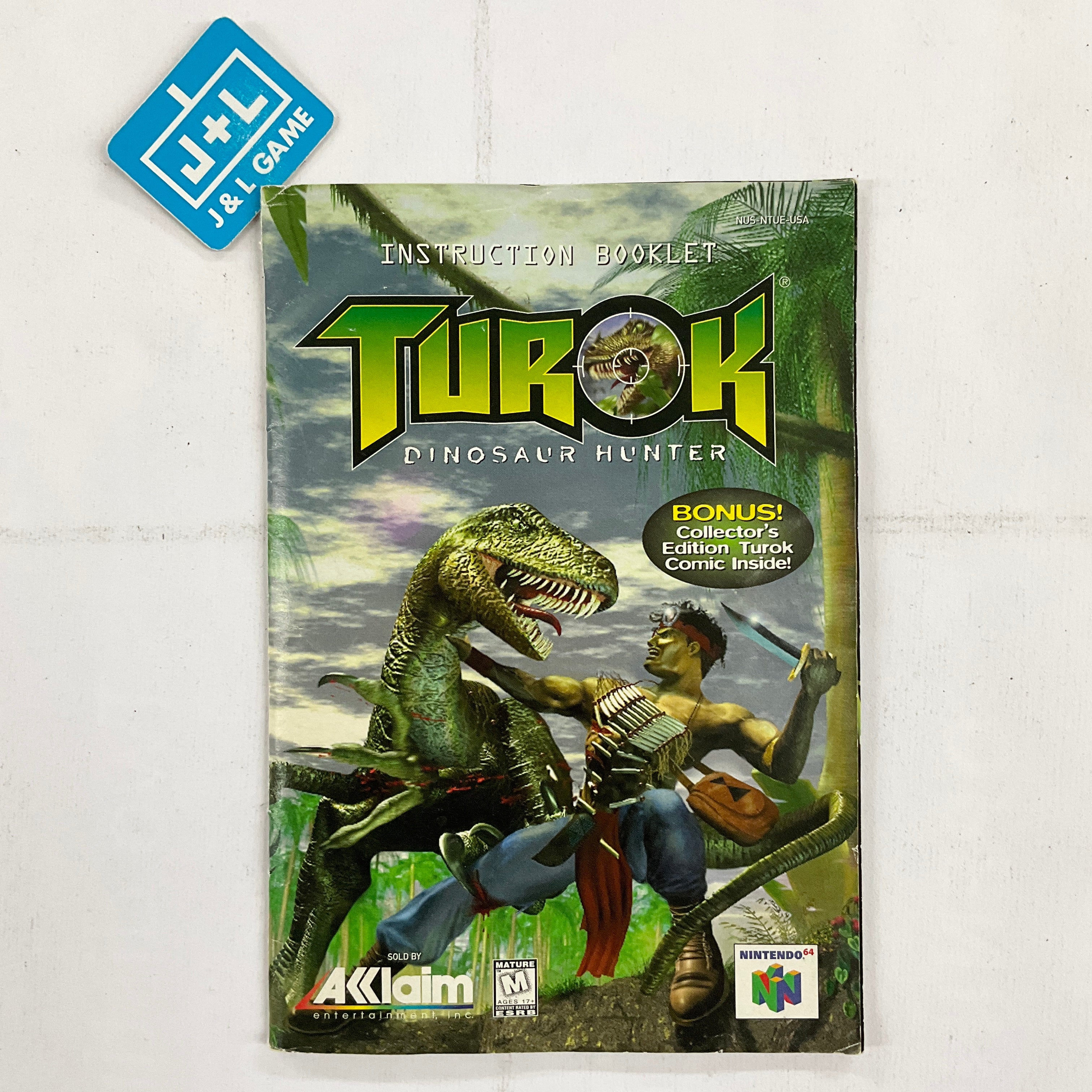 Turok: Dinosaur Hunter - (N64) Nintendo 64 [Pre-Owned]