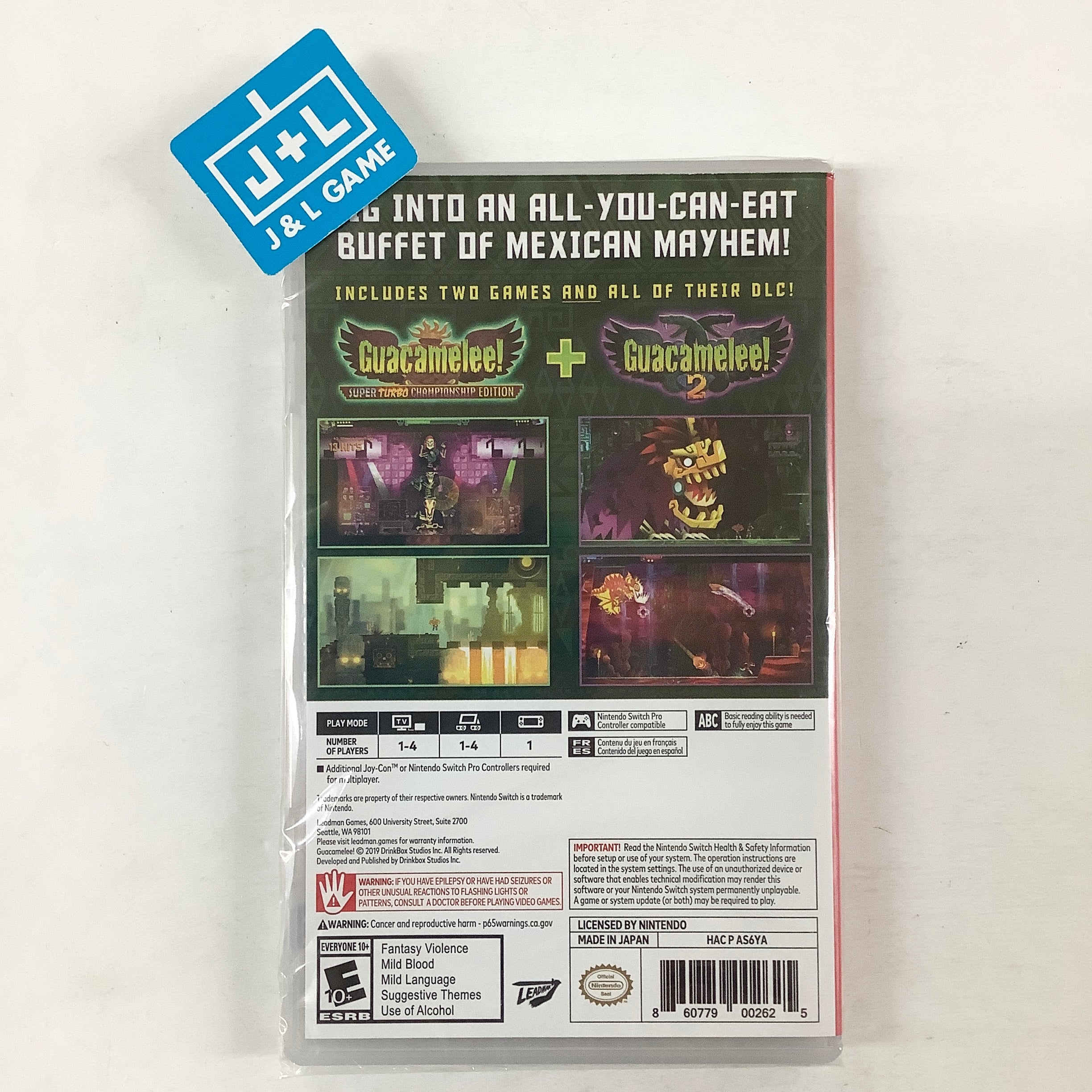 Guacamelee! One-Two Punch Collection - (NSW) Nintendo Switch Video Games Leadman Games   