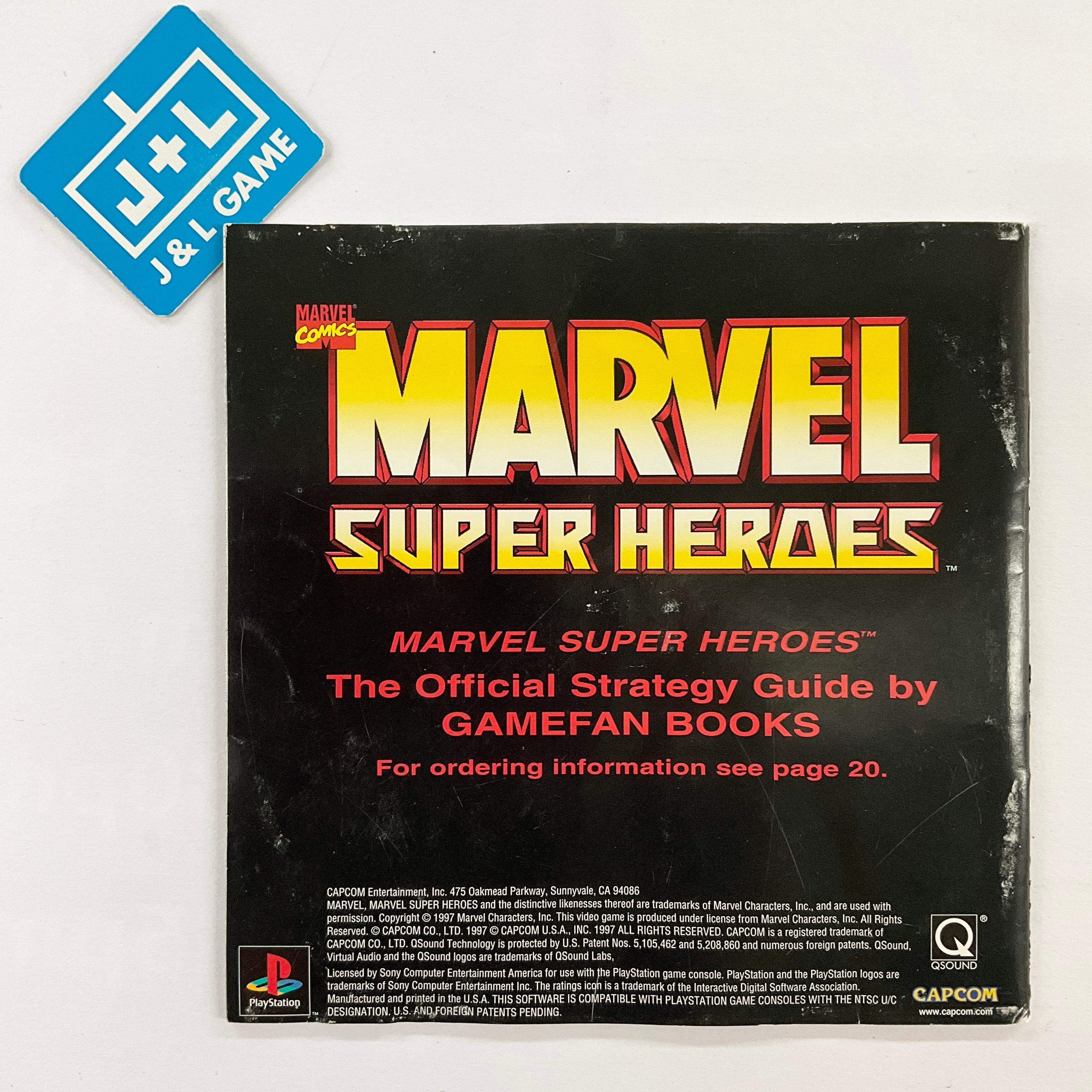 Marvel Super Heroes For Playstation store 1