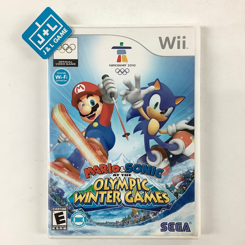 Mario & Sonic at the Olympic Winter Games - Nintendo Wii [Pre-Owned ...