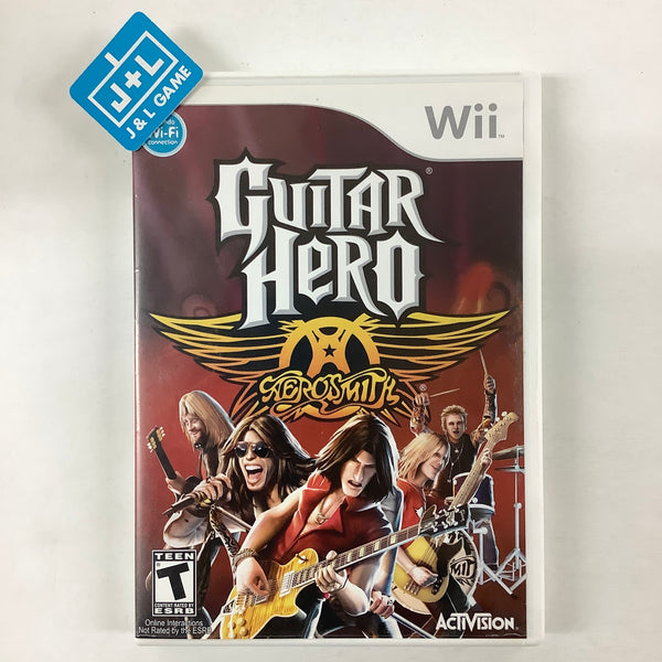 Guitar hero Aerosmith buy guitar for wii