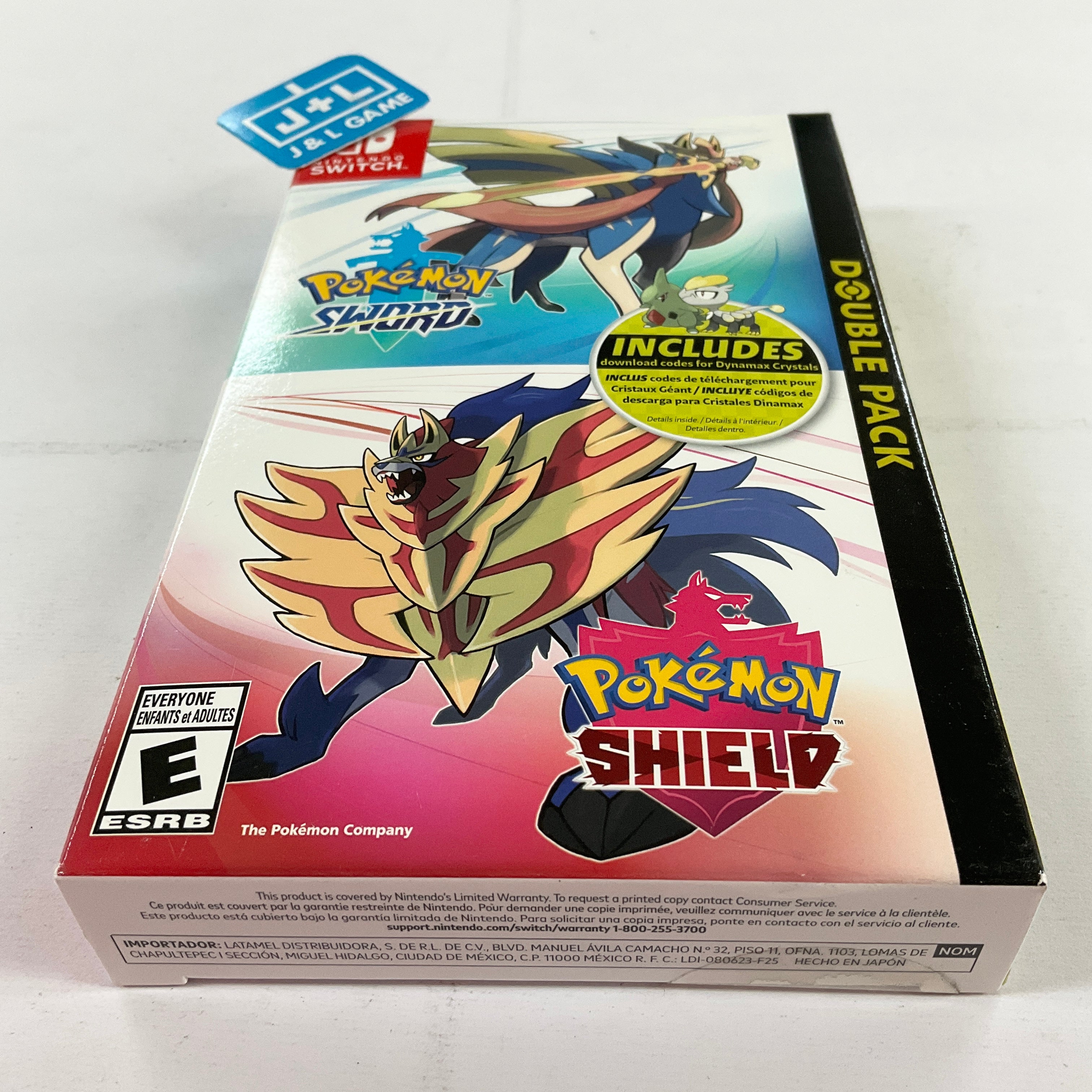 Pokemon top Sword and Shield Double Pack Nintendo Switch