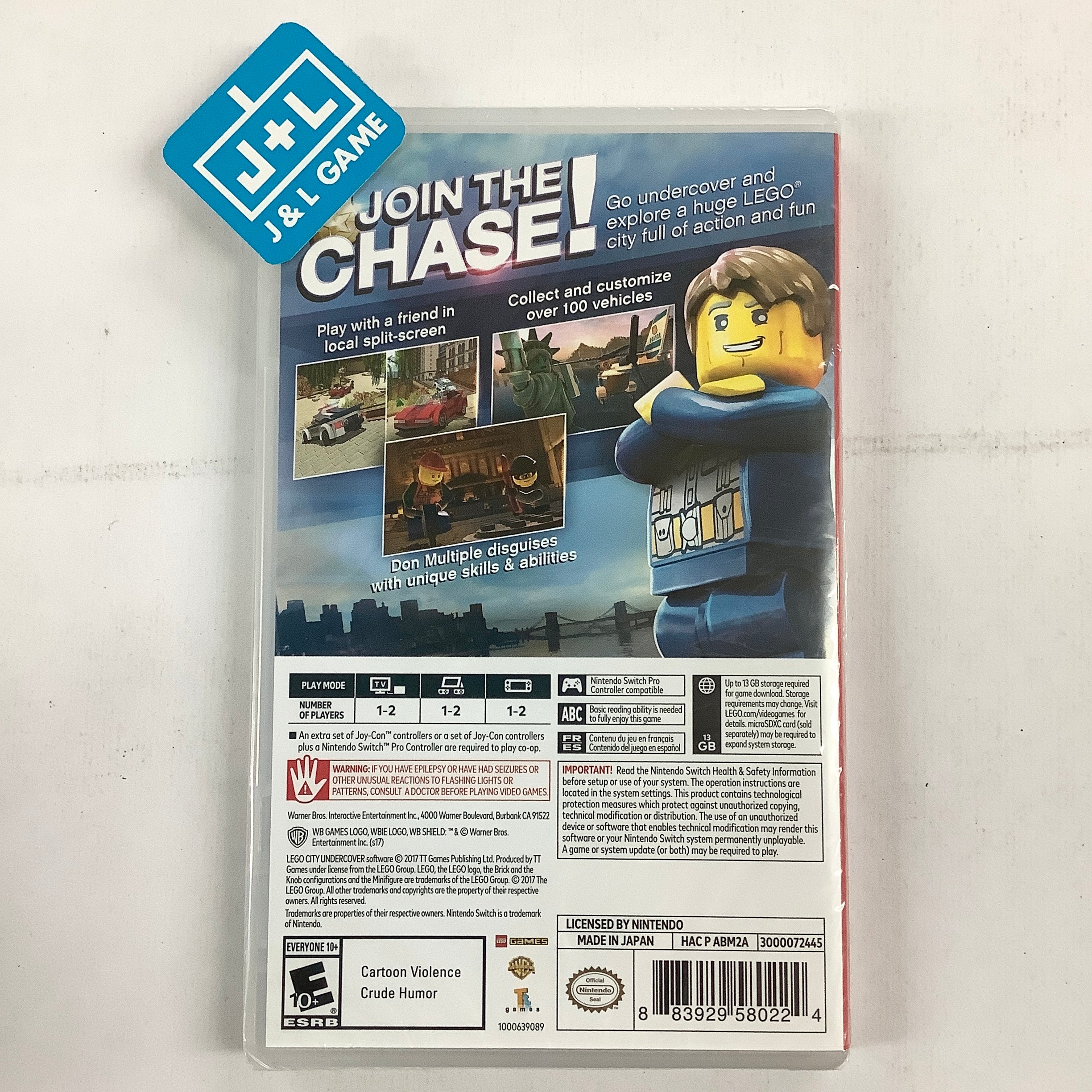 Lego city nintendo switch best sale 2 player