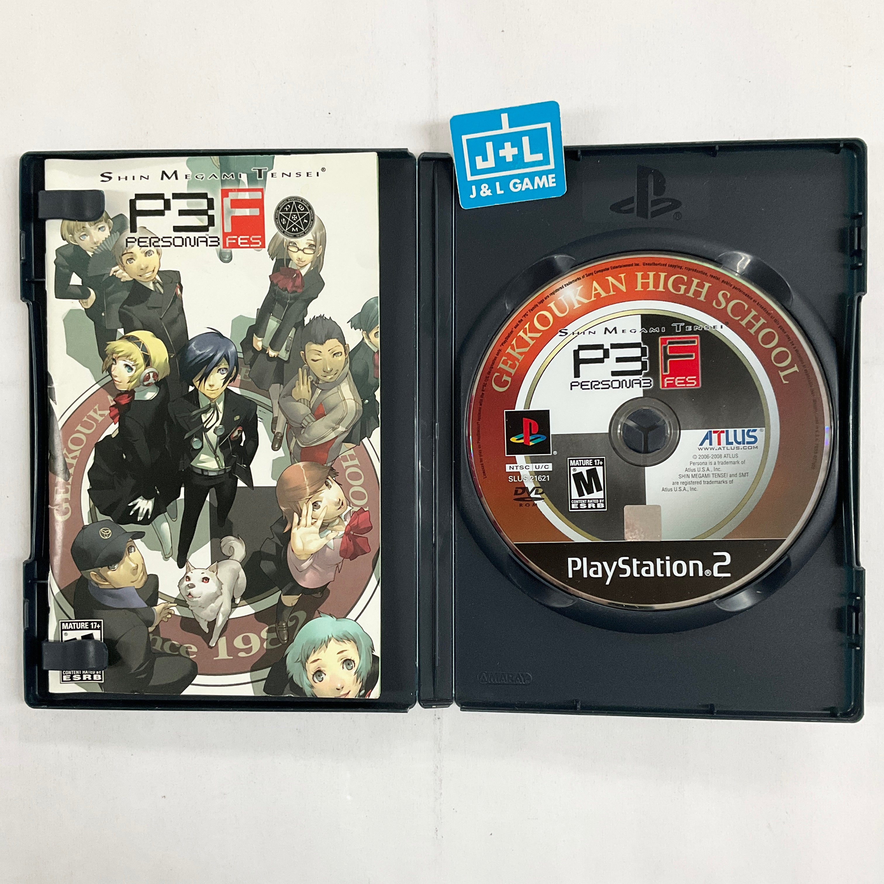 Shin Megami Tensei: Persona 3 FES + persona 4 PS2 bundle playstation 2.nnBoth deals in