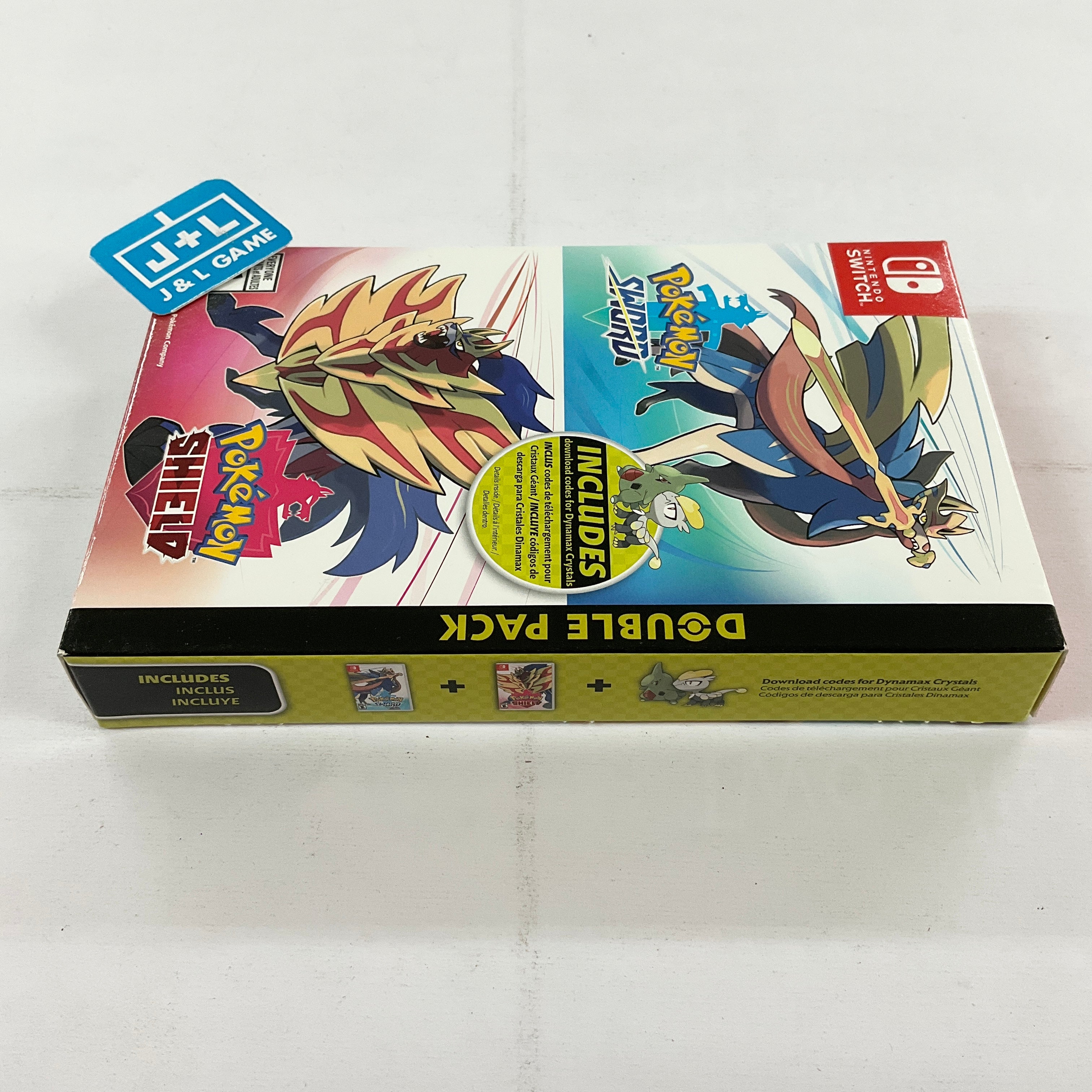 Pokemon Sword and Shield Double Pack for Nintendo top Switch