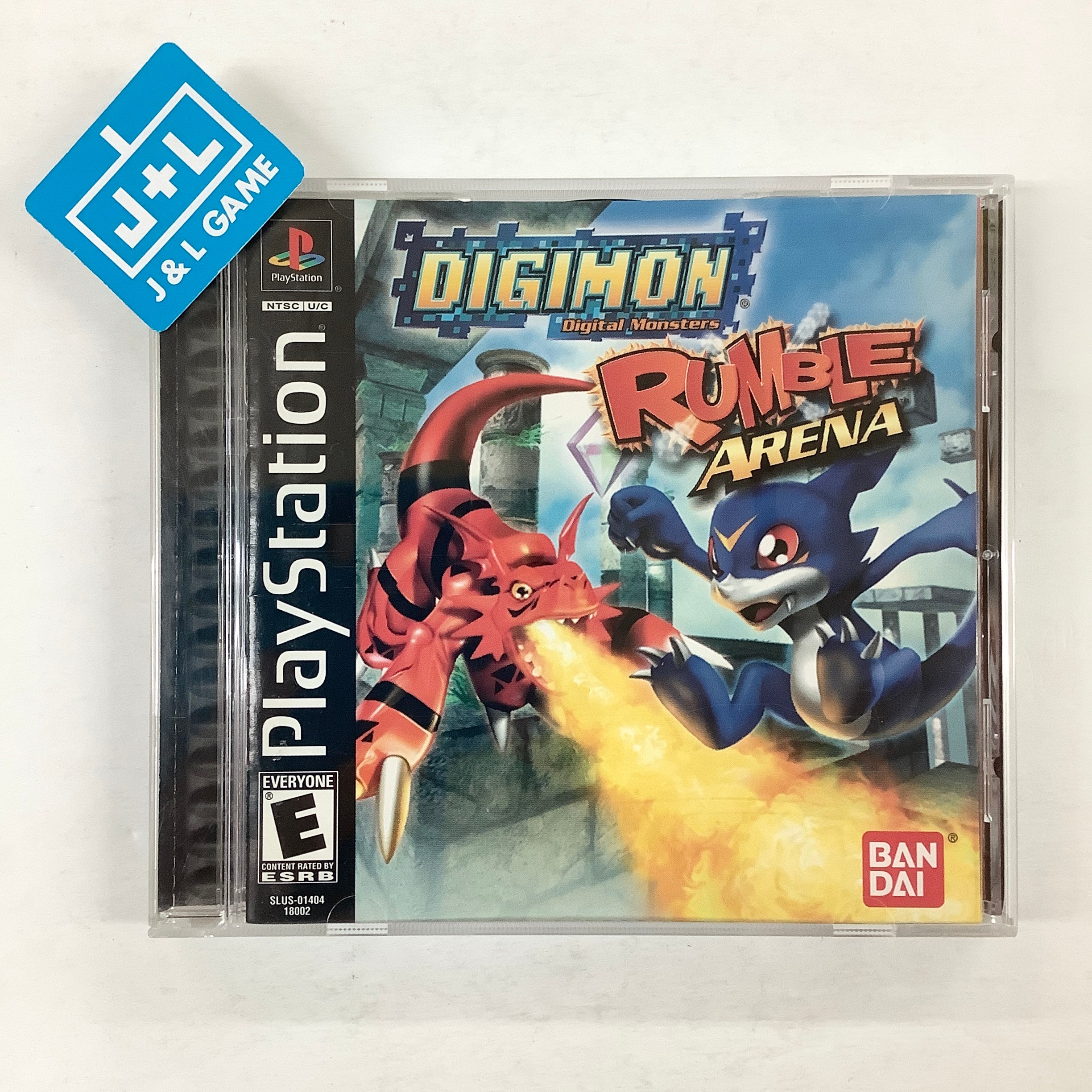 Digimon Rumble popular Arena For Playstation 1