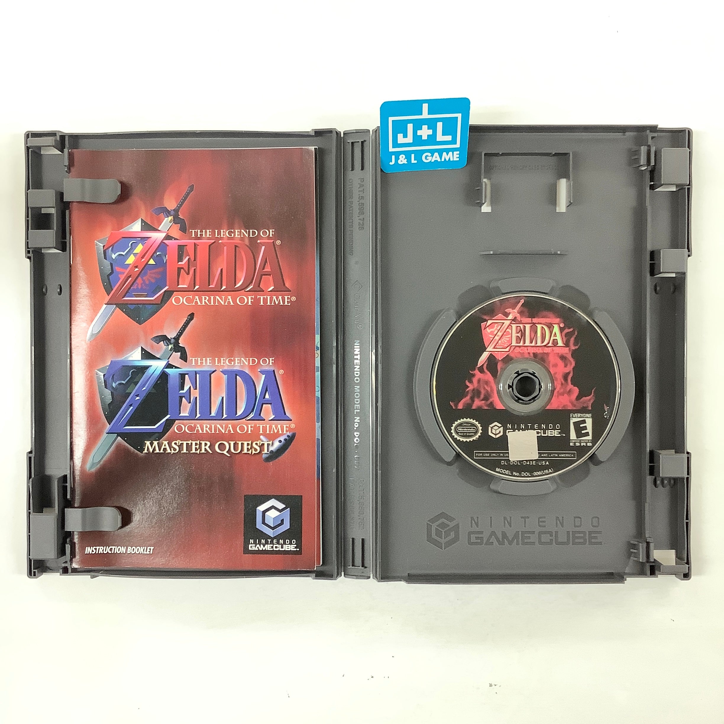 Legend of zelda the ocarina deals of time master quest gamecube