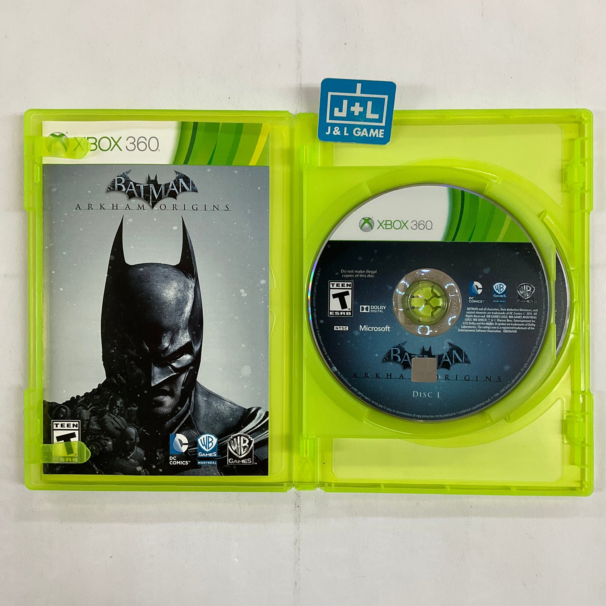 Batman: Arkham Origins - Xbox 360 [Pre-Owned] – J&L Video Games New ...