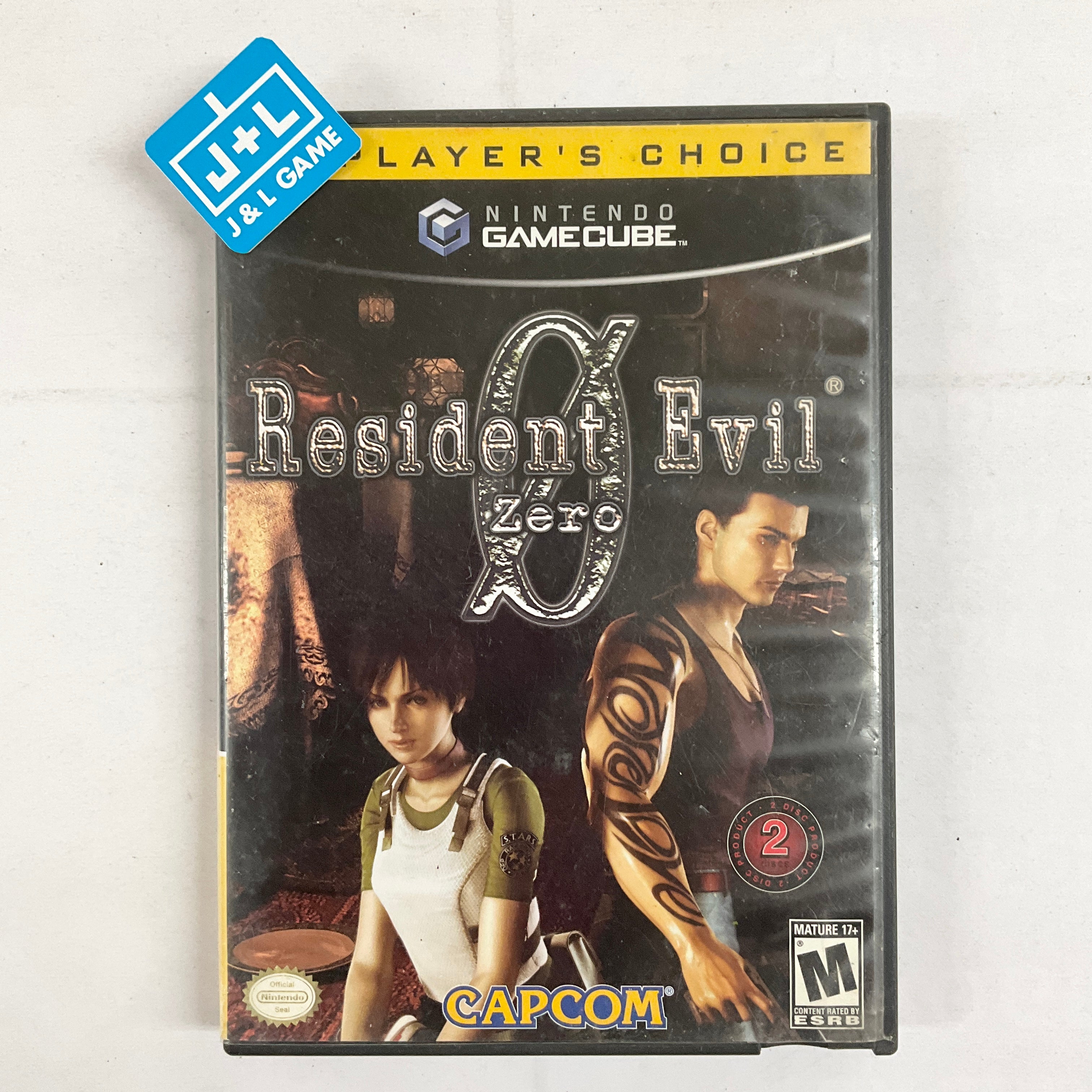 Resident evil nintendo gamecube on sale 0