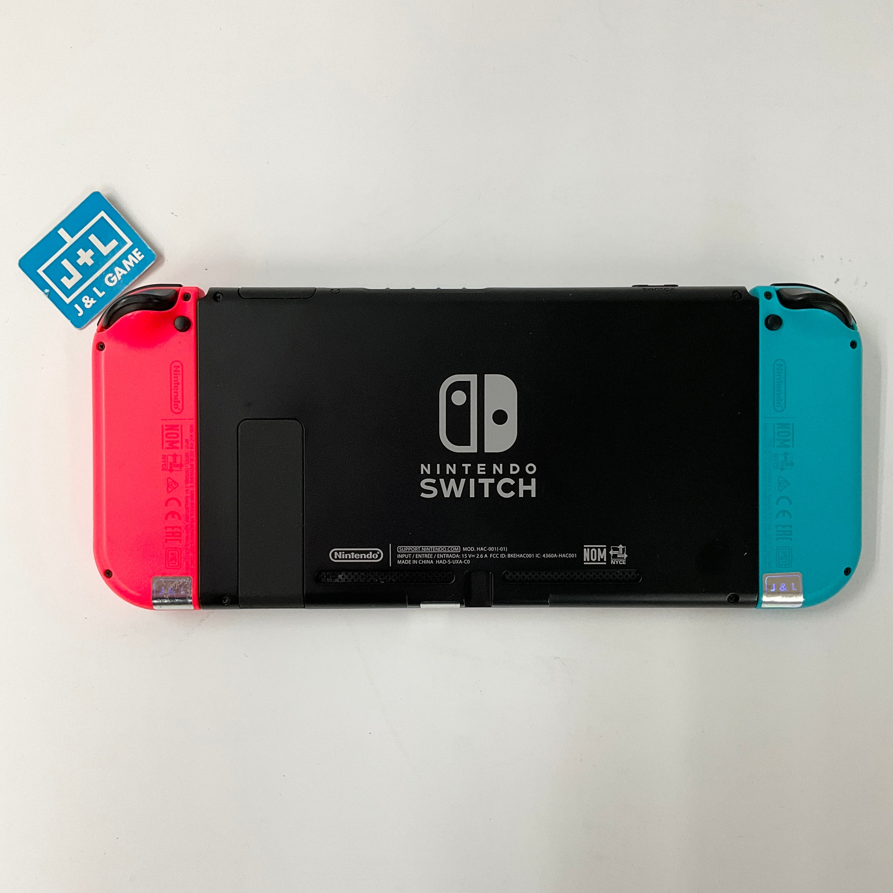 Nintendo Switch in Neon Blue/Neon Red MOD. outlets HAC-001(-01)