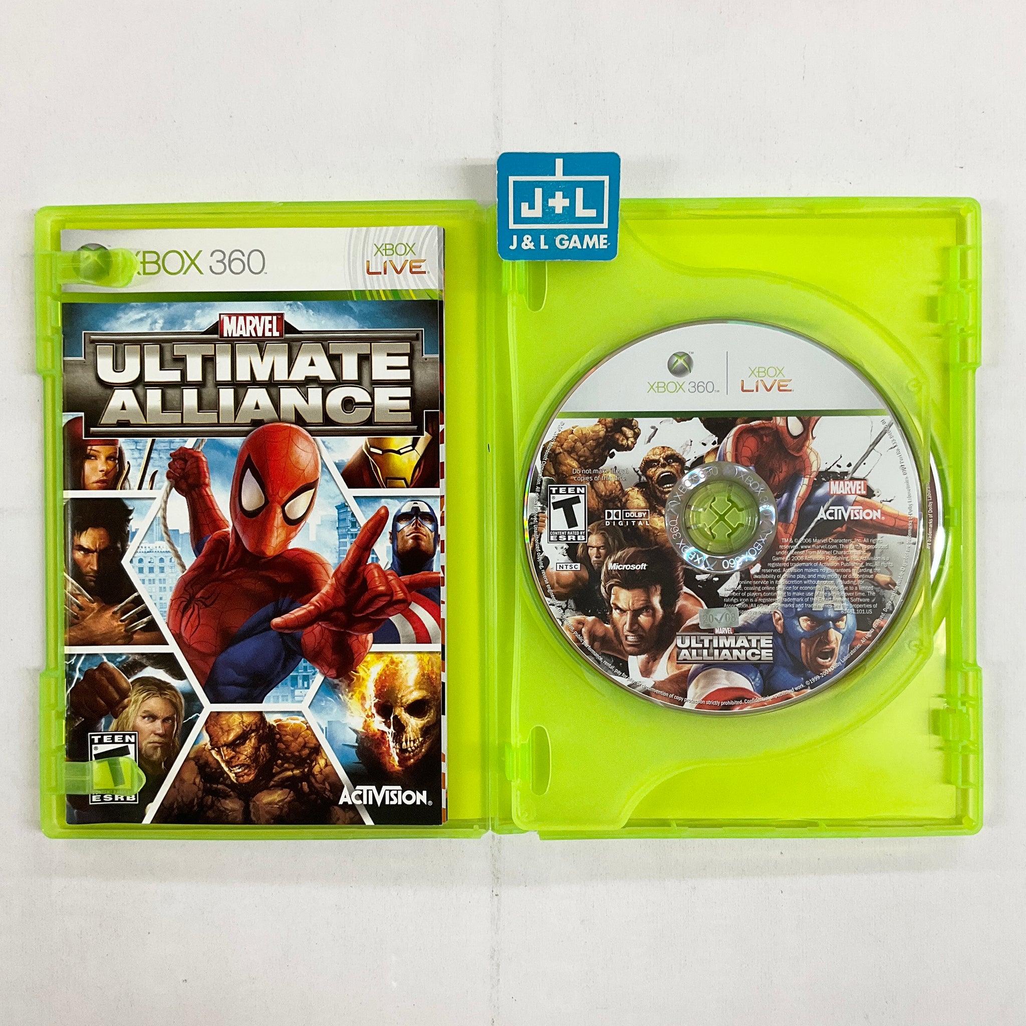 Marvel: Ultimate Alliance / Forza Motorsport 2 - Xbox 360 [Pre-Owned ...