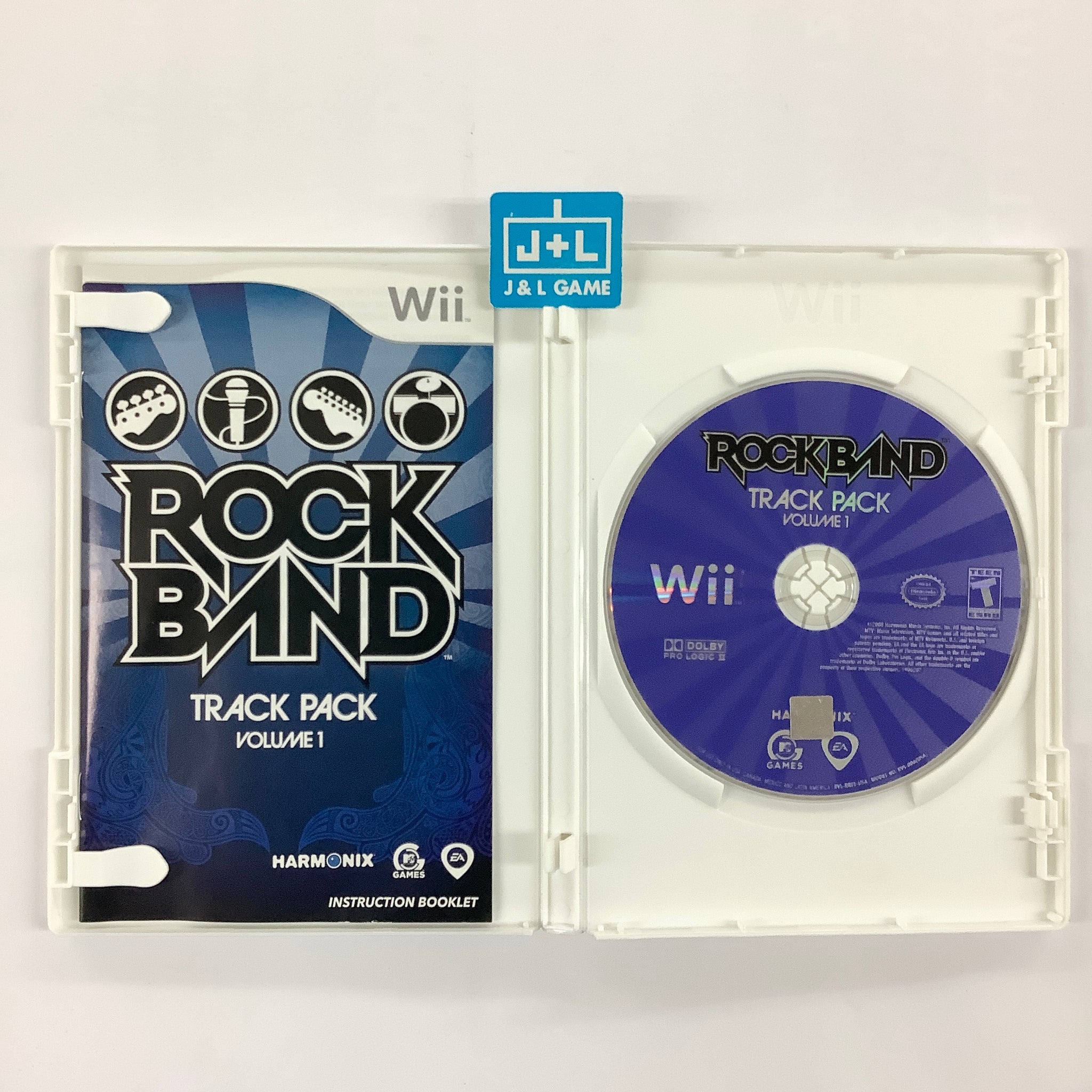 Rock Band Track Pack: Volume 1 - Nintendo Wii [Pre-Owned] – J&L Video ...