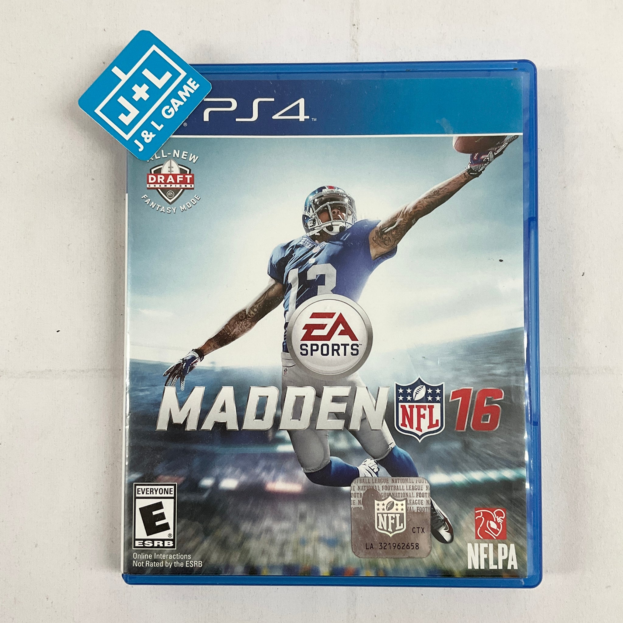 Used Madden NFL 16, Electronic Arts, PlayStation 4, 014633733808