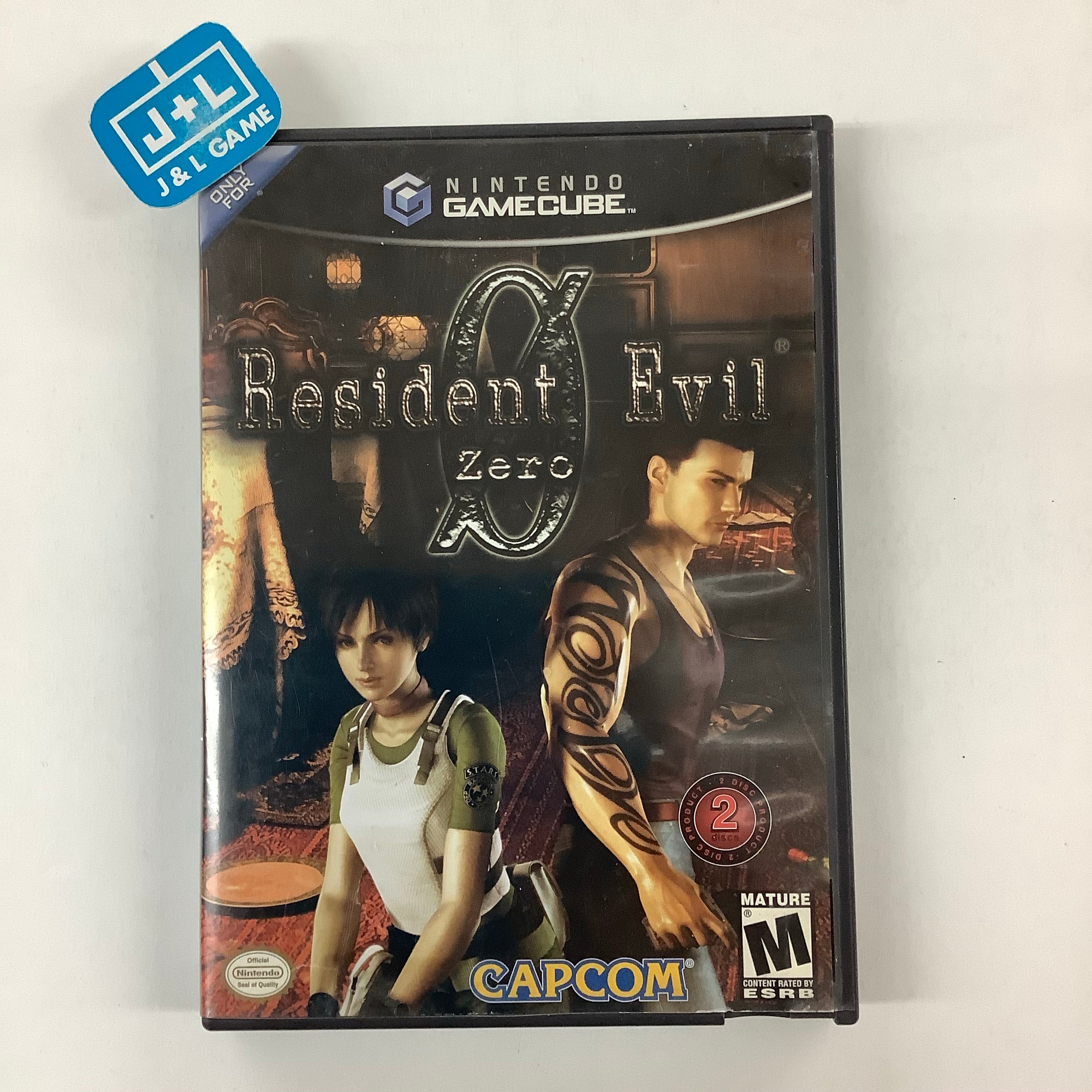 Resident Evil 0, 2, hot and 3 for GameCube