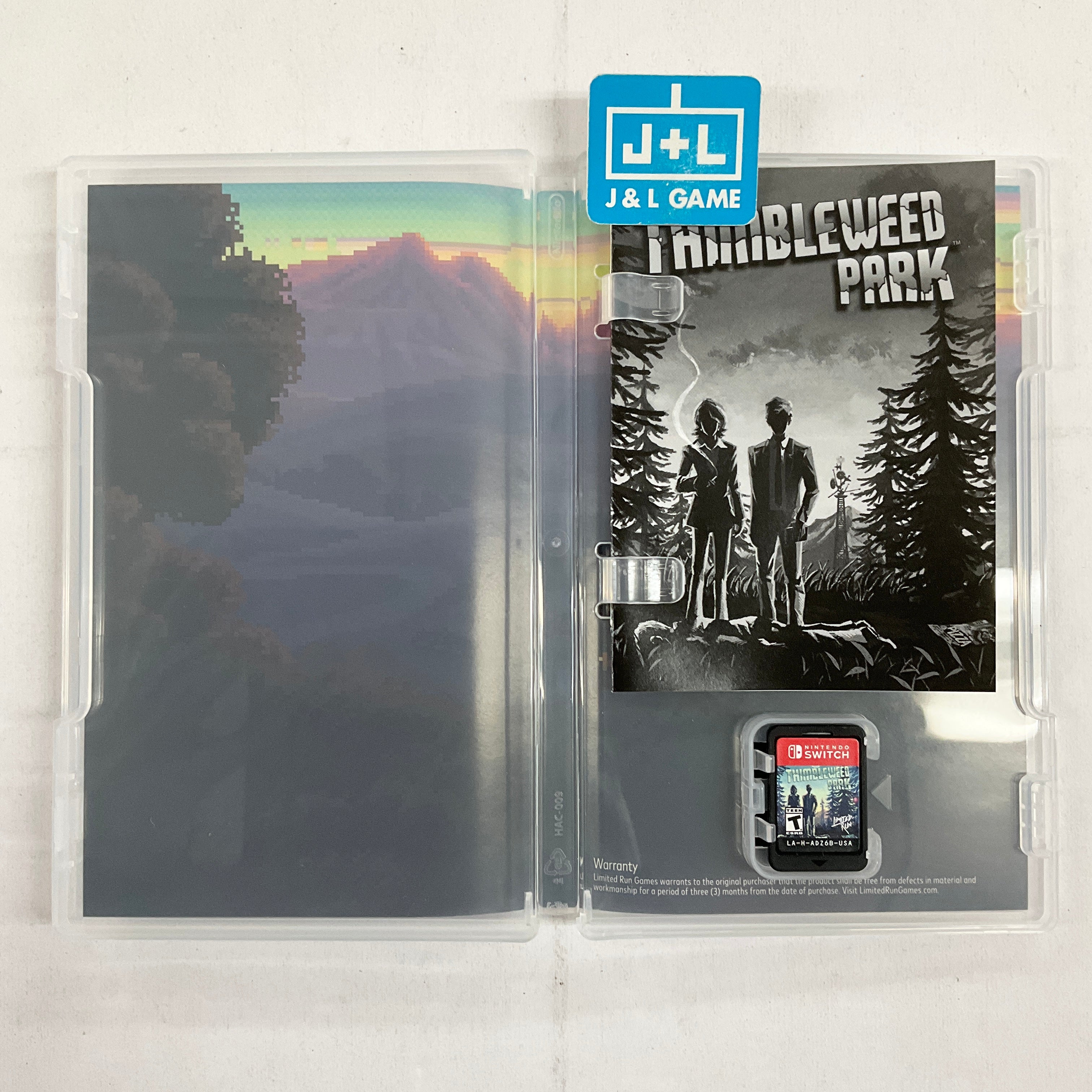 Thimbleweed Park (Limited Run #001) - (NSW) Nintendo Switch [Pre-Owned] Video Games Limited Run Games   