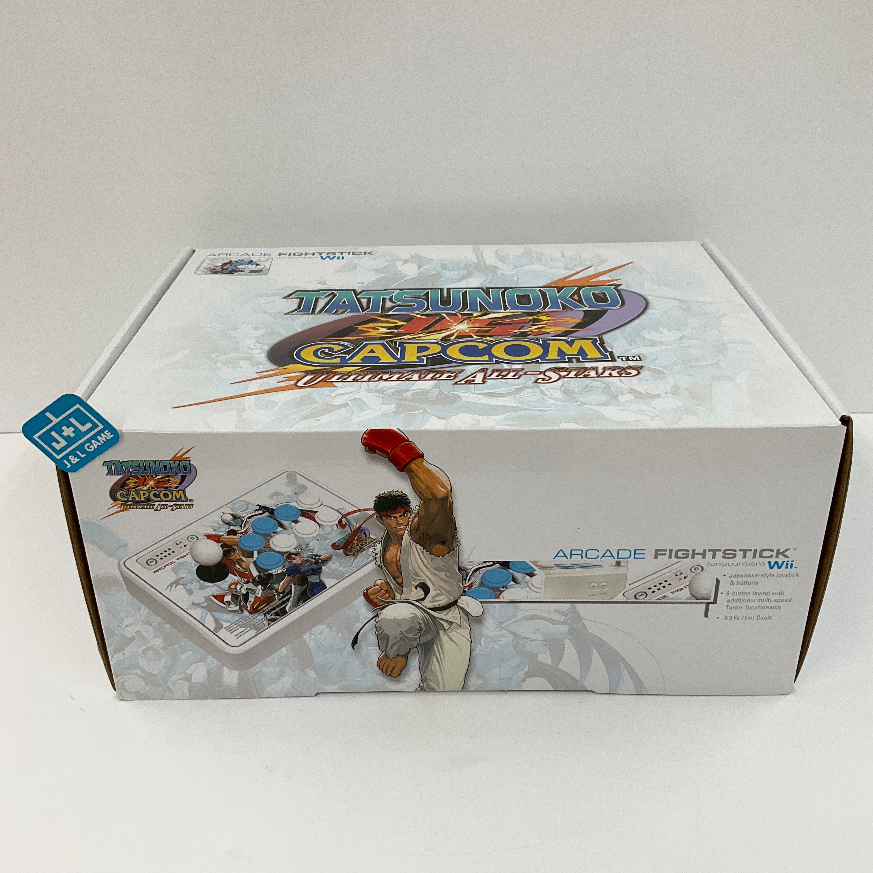 Tatsunoko vs. Capcom Wii popular FightStick