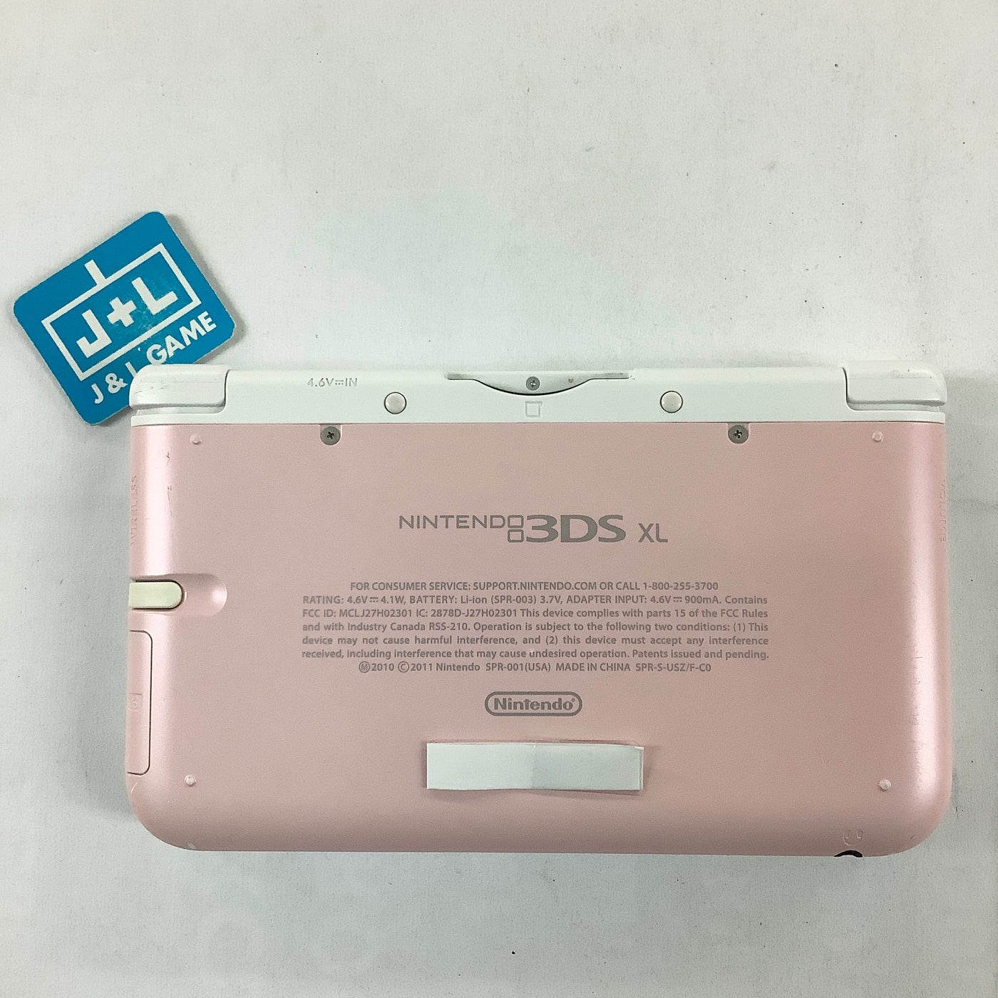 Nintendo 3DS XL (Pink/White) - Nintendo 3DS [Pre-Owned] | J&L Game