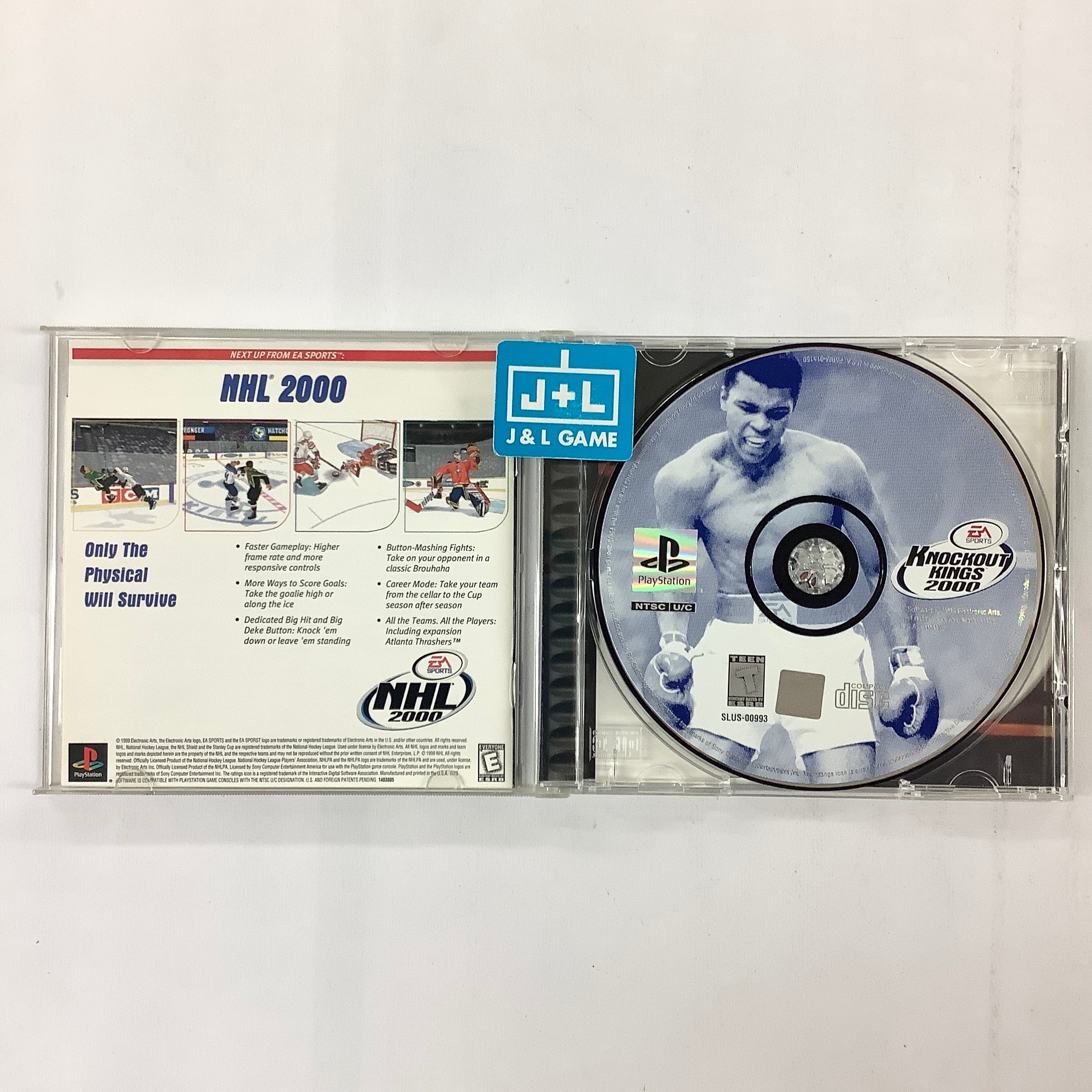 Knockout Kings 2000 - (PS1) PlayStation 1 [Pre-Owned] Video Games Electronic Arts   