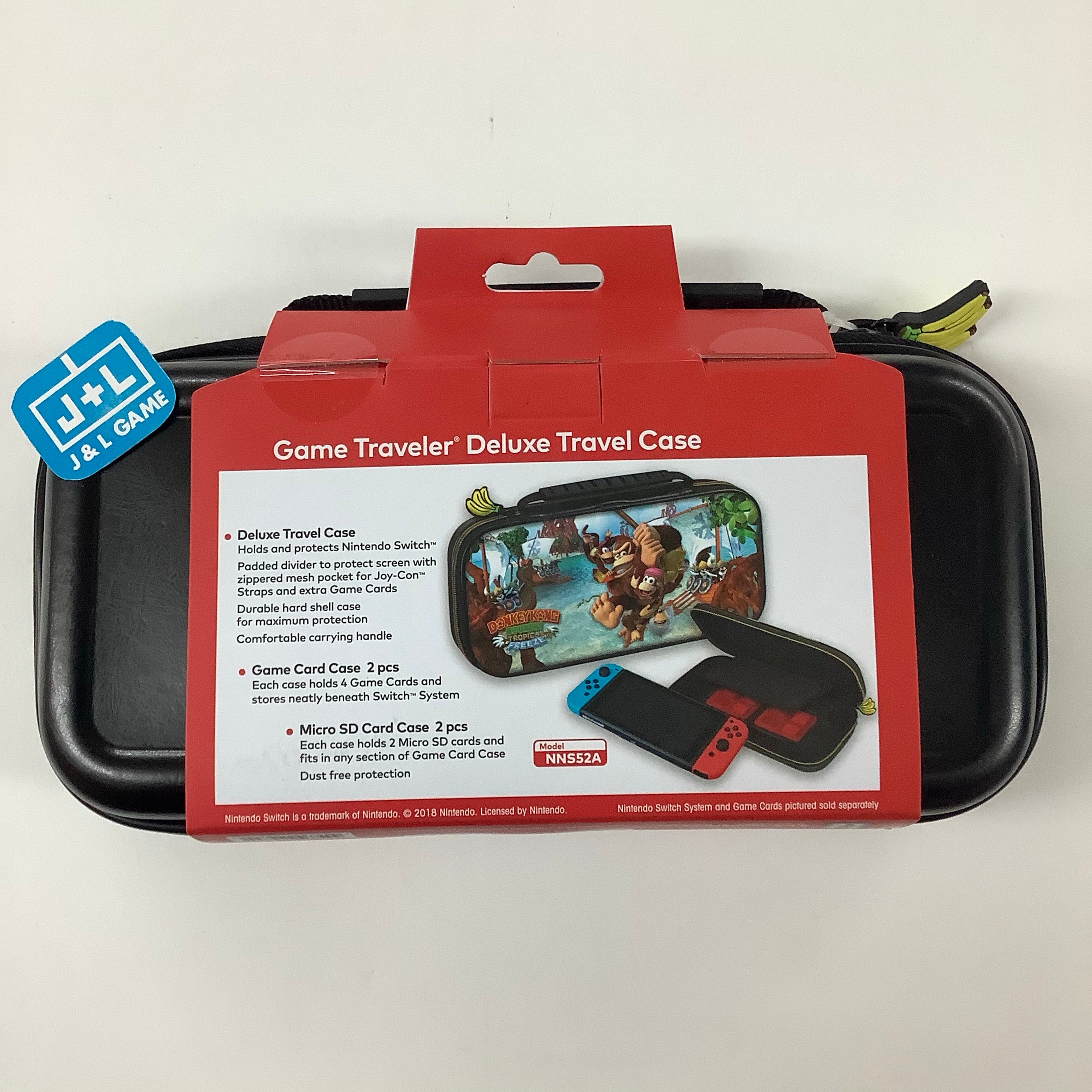 RDS Industries Deluxe Travel Case (Donkey Kong Country: Tropical Freeze) - (NSW) Nintendo Switch Accessories RDS Industries   