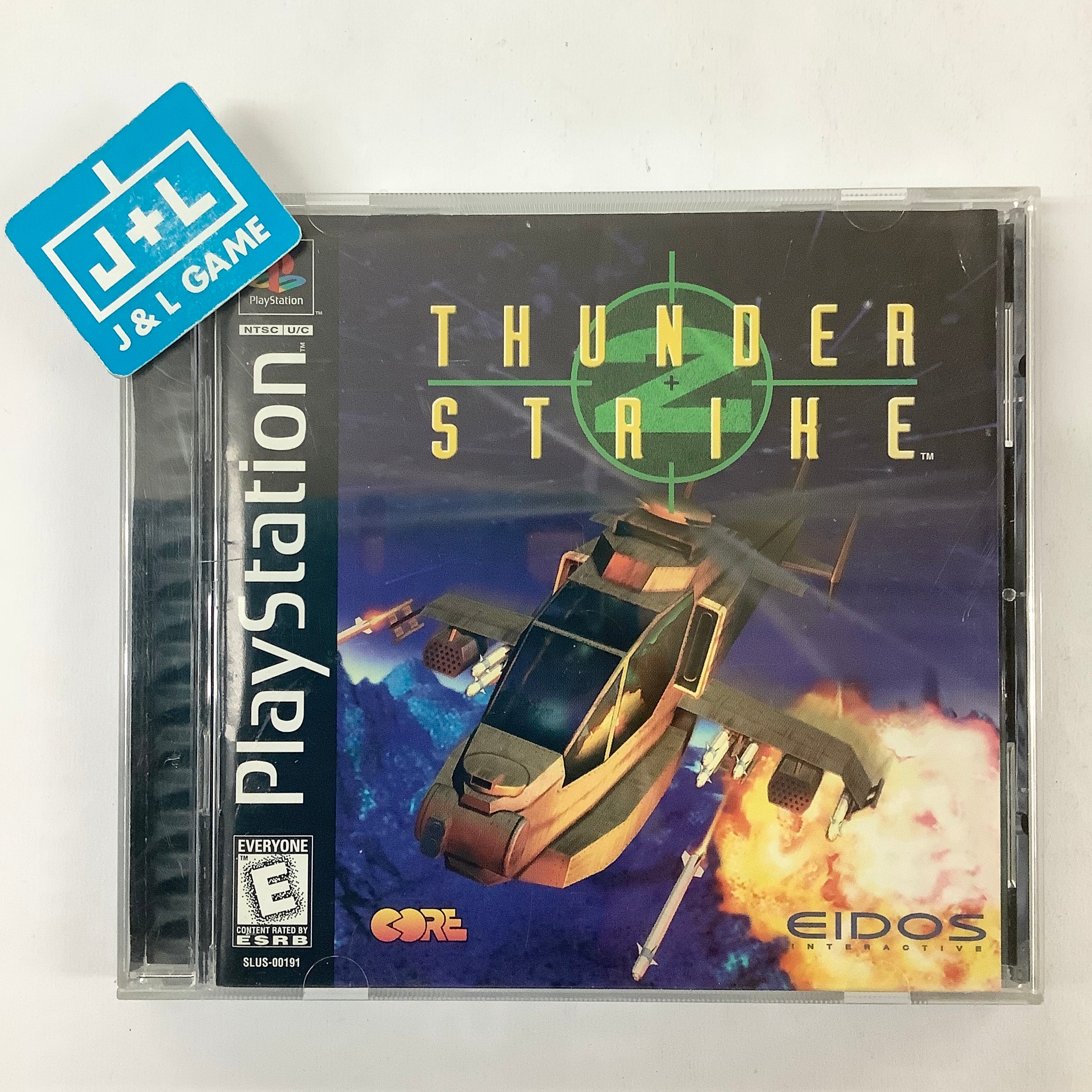 Thunder Strike 2 For Playstation 1 shops