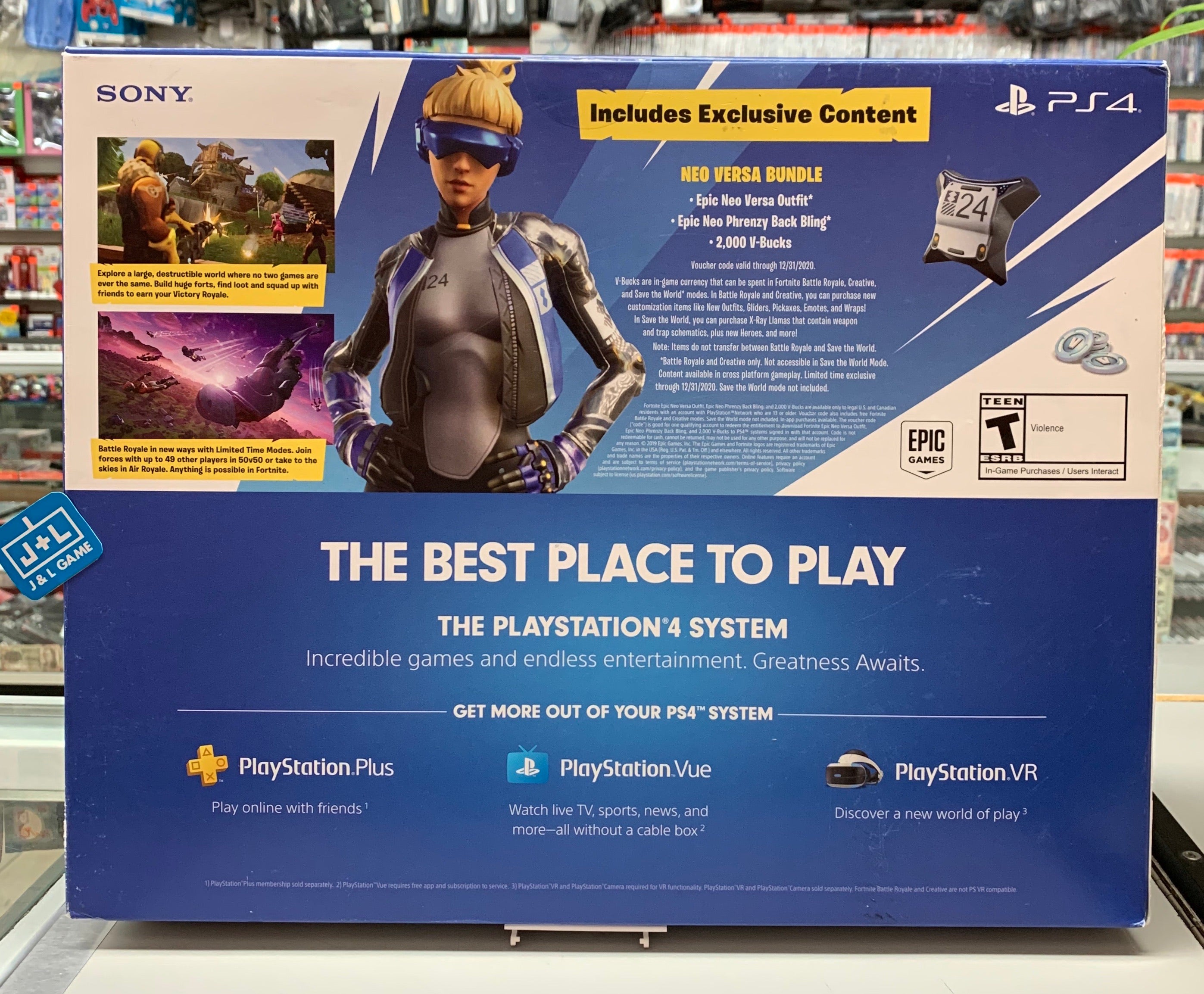 Ps4 fortnite deals bundle 1tb