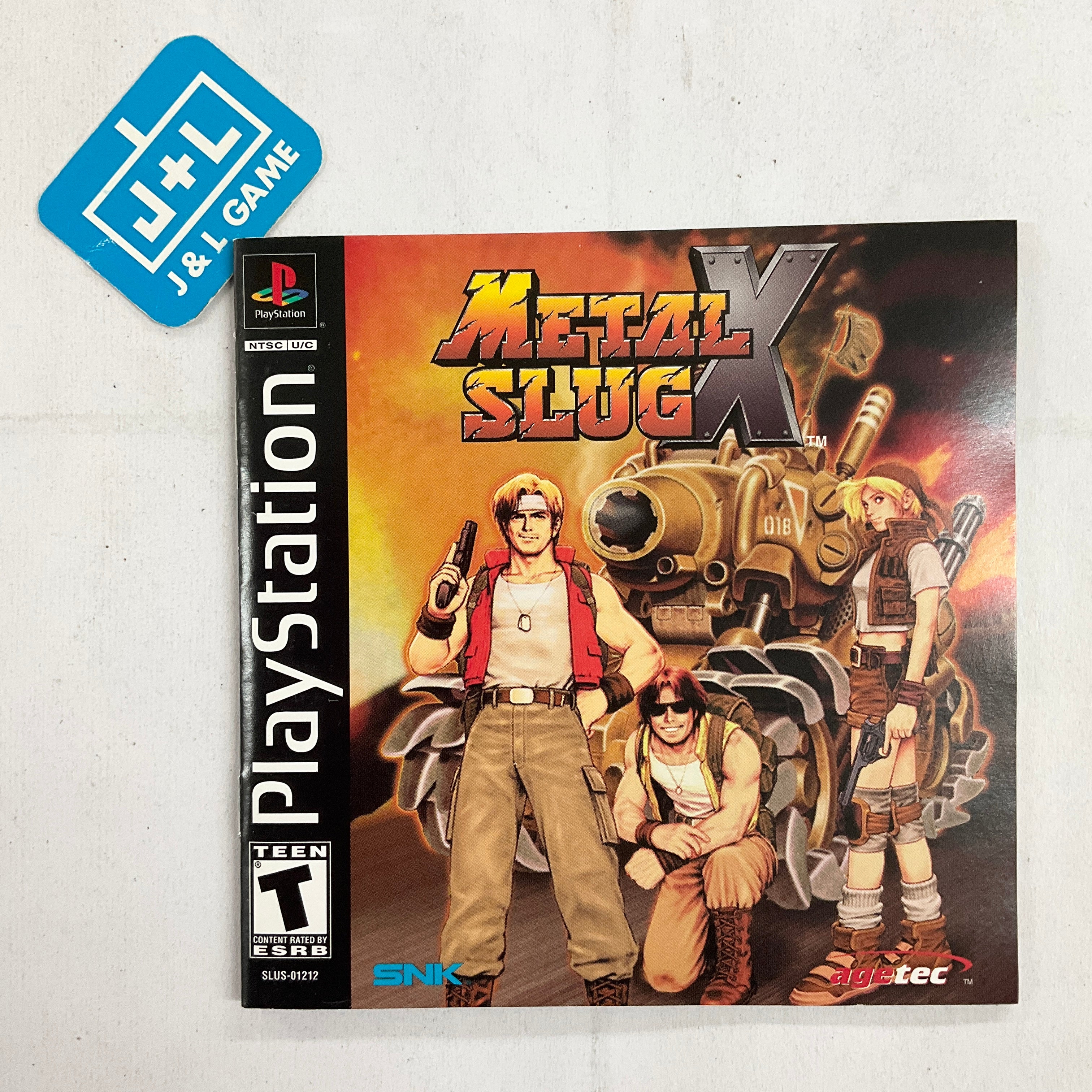 Popular Metal Slug X For Playstation 1