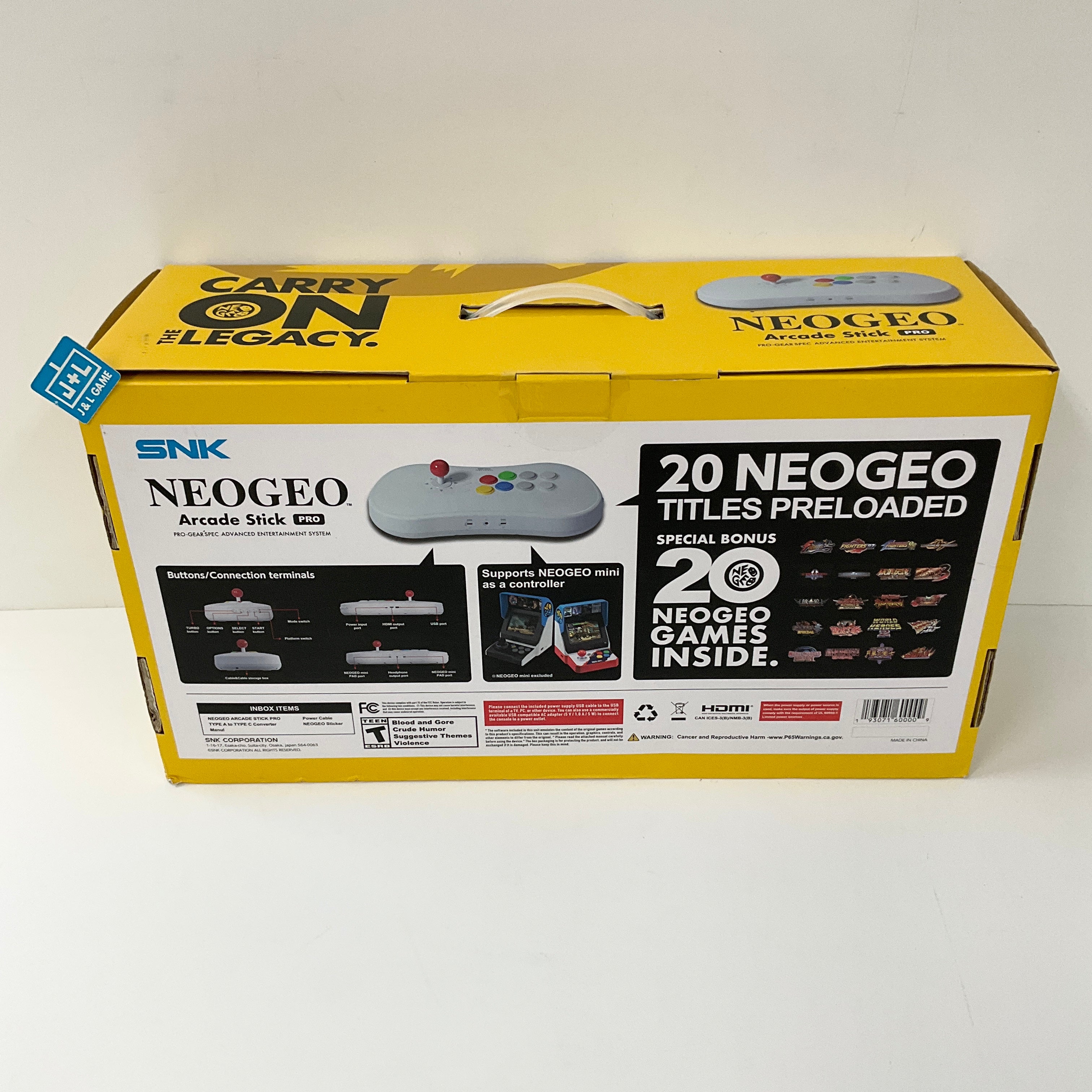 Neogeo Arcade Stick Pro - (NGM) Neo Geo Mini