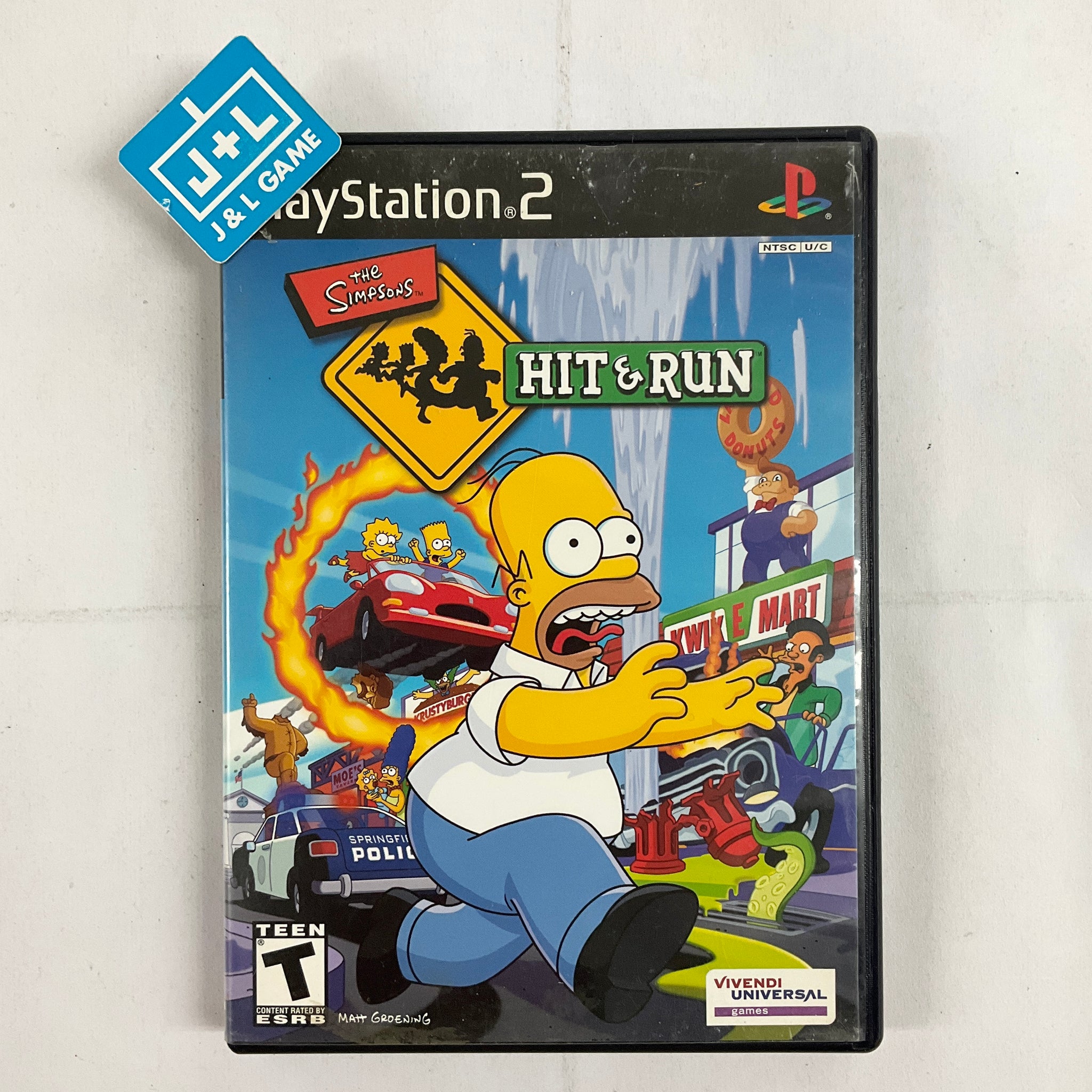 The Simpsons: Hit and Run - PlayStation 2, PlayStation 2